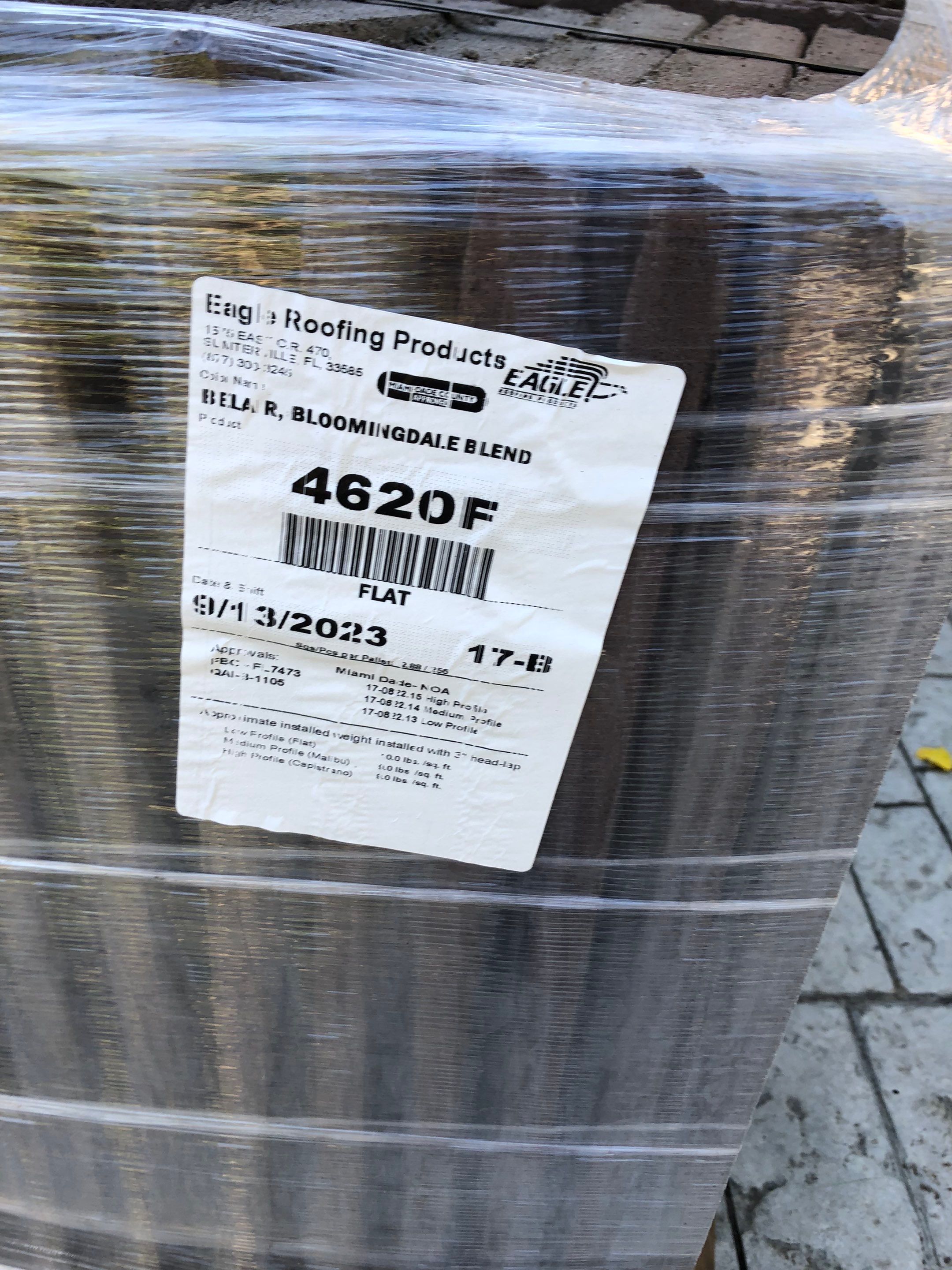 Residential Re-Roof using Eagle Roof Tile by First Due Roofing
