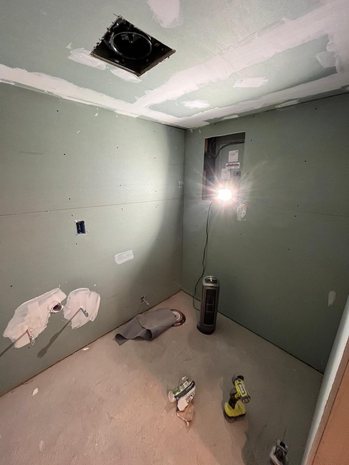 Bathroom Remodel using Tile by Home Concepts Construction