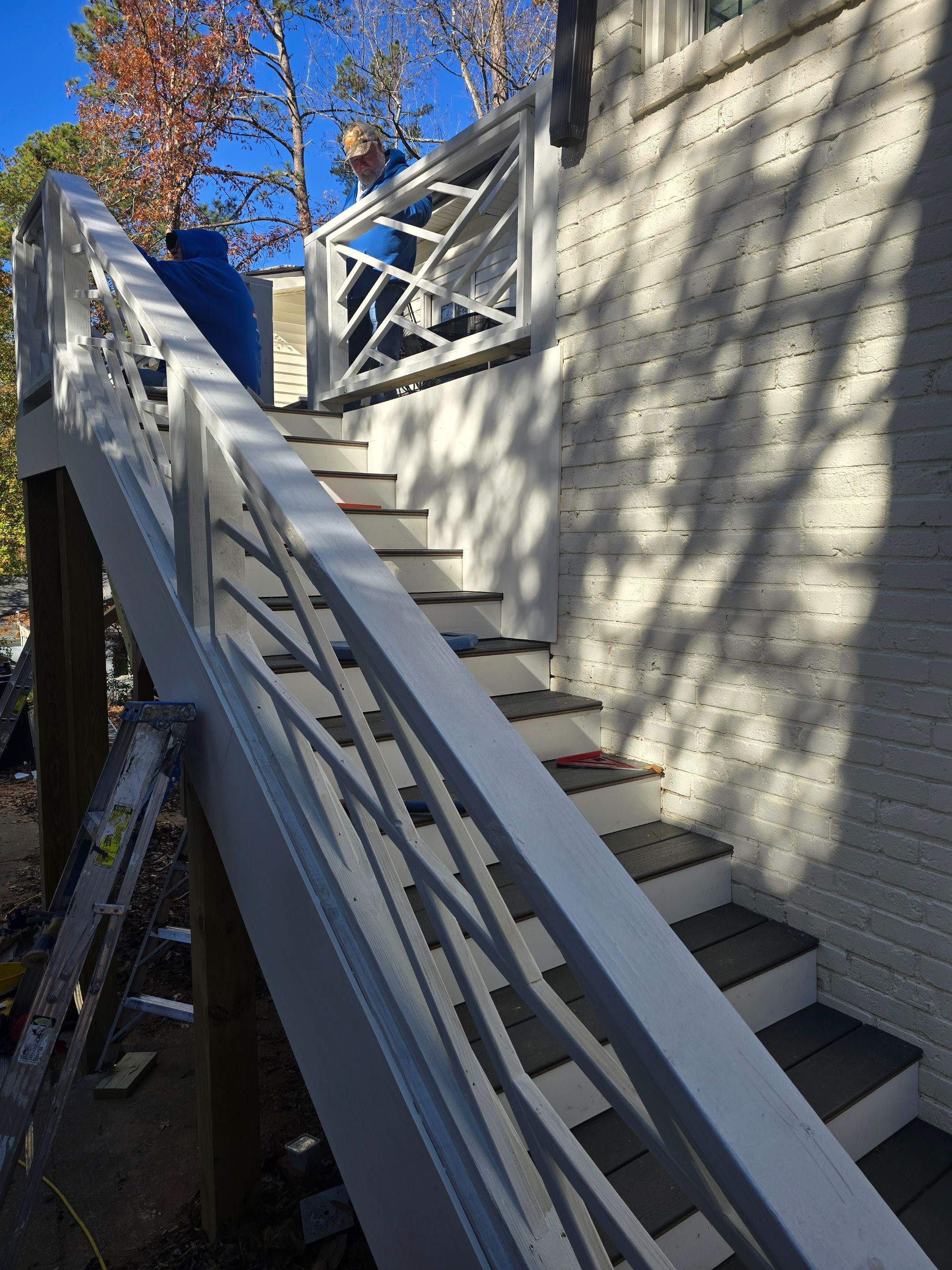 Custom Railings, Deck Support Installation, and Professional Deck Painting by Billy Weatherspoon Contractor