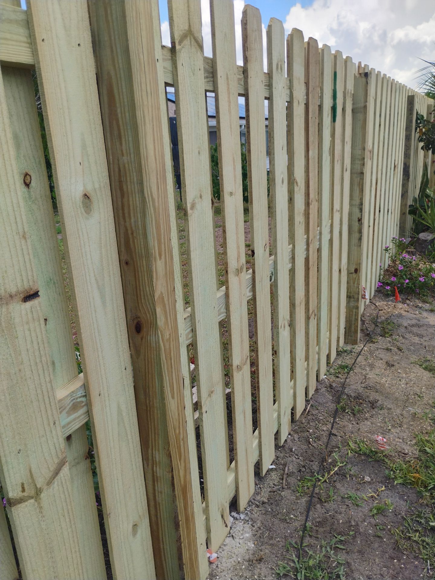 Pressure-Treated Wood Privacy Fence and Chain Link Installation in Port Charlotte by True Fence LLC