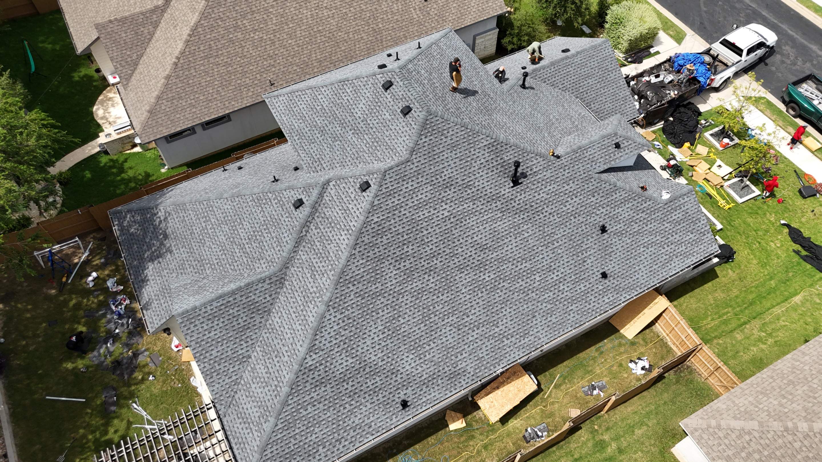 Pewter Gray - GAF Timberline HDZ by RoofsOnly.com