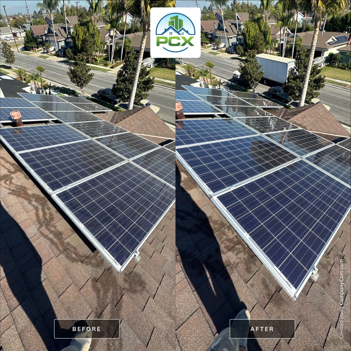Huntington Beach Solar Panel Cleaning by Property Cleaning Experts, LLC