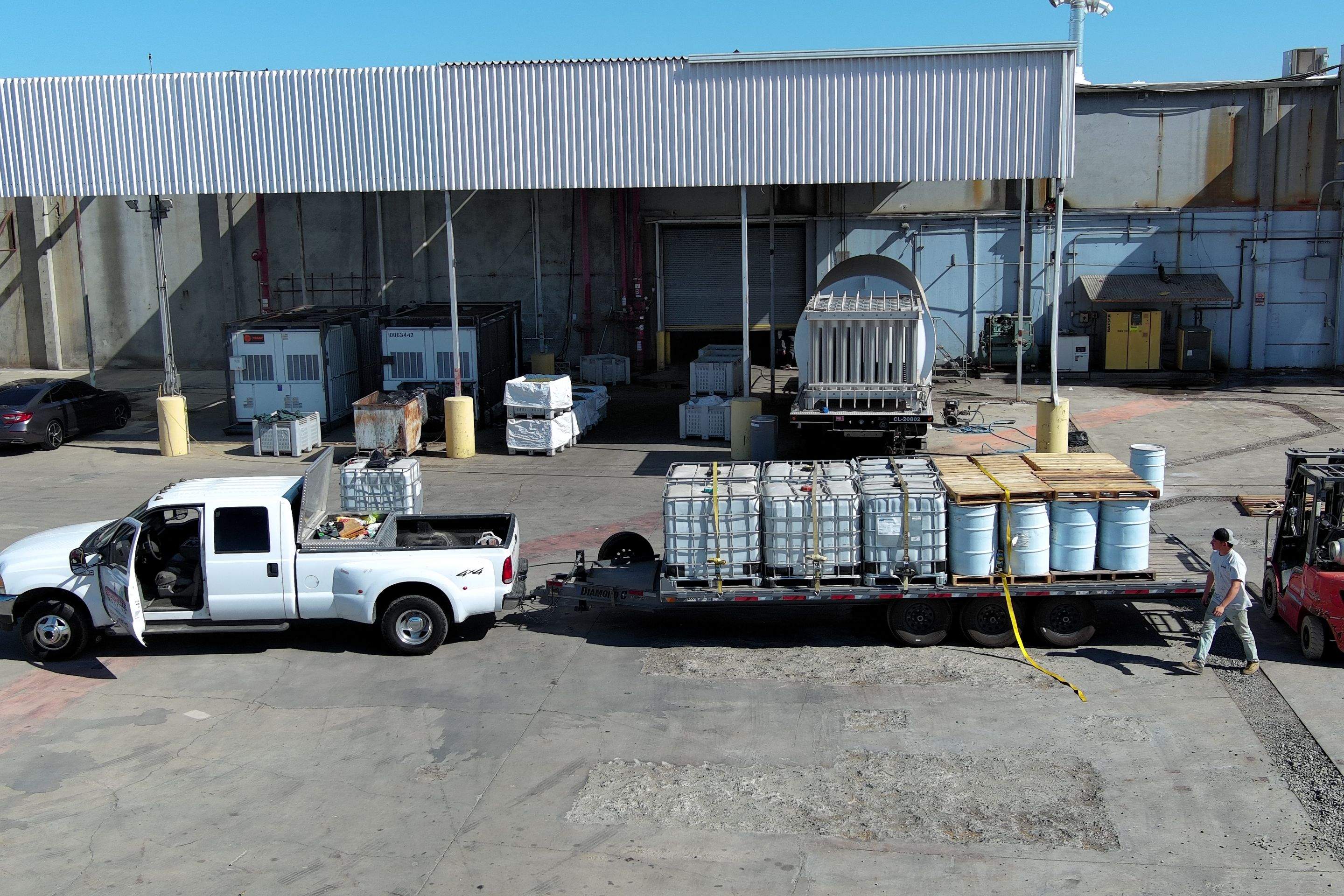 Pro Farms Spray foam roofing project by Straight Edge Roofing Inc