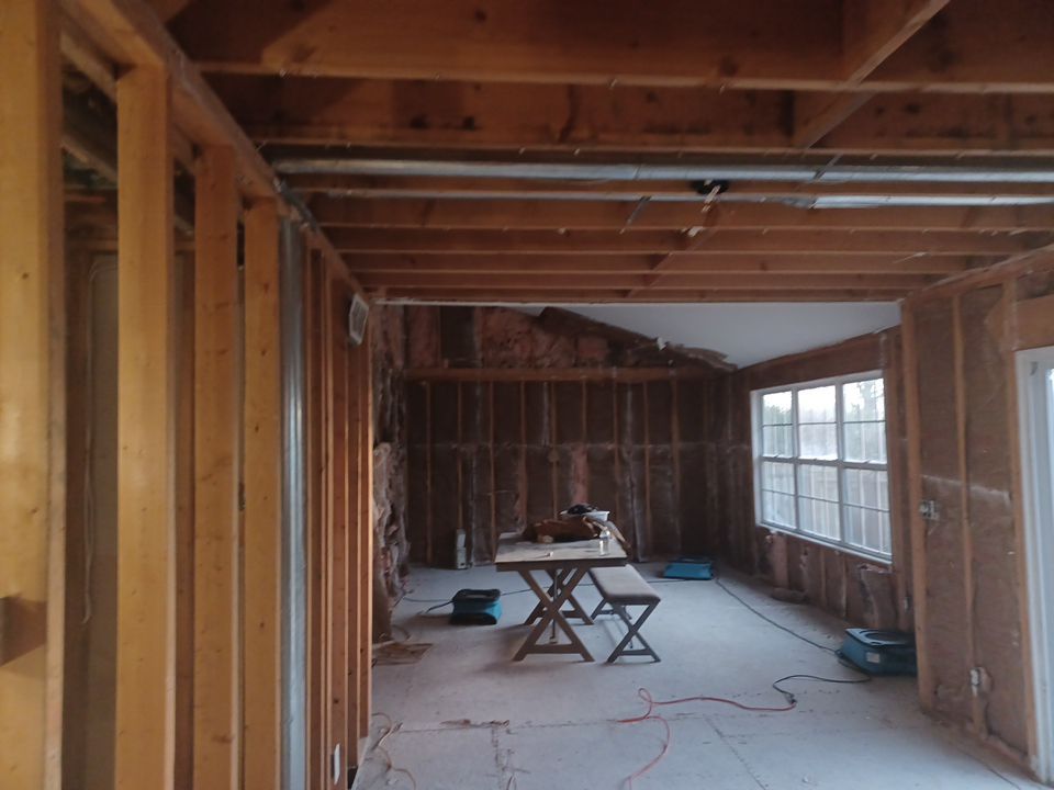 Project in Mt Morris Township by EzDry Water Mitigation & Property Restoration