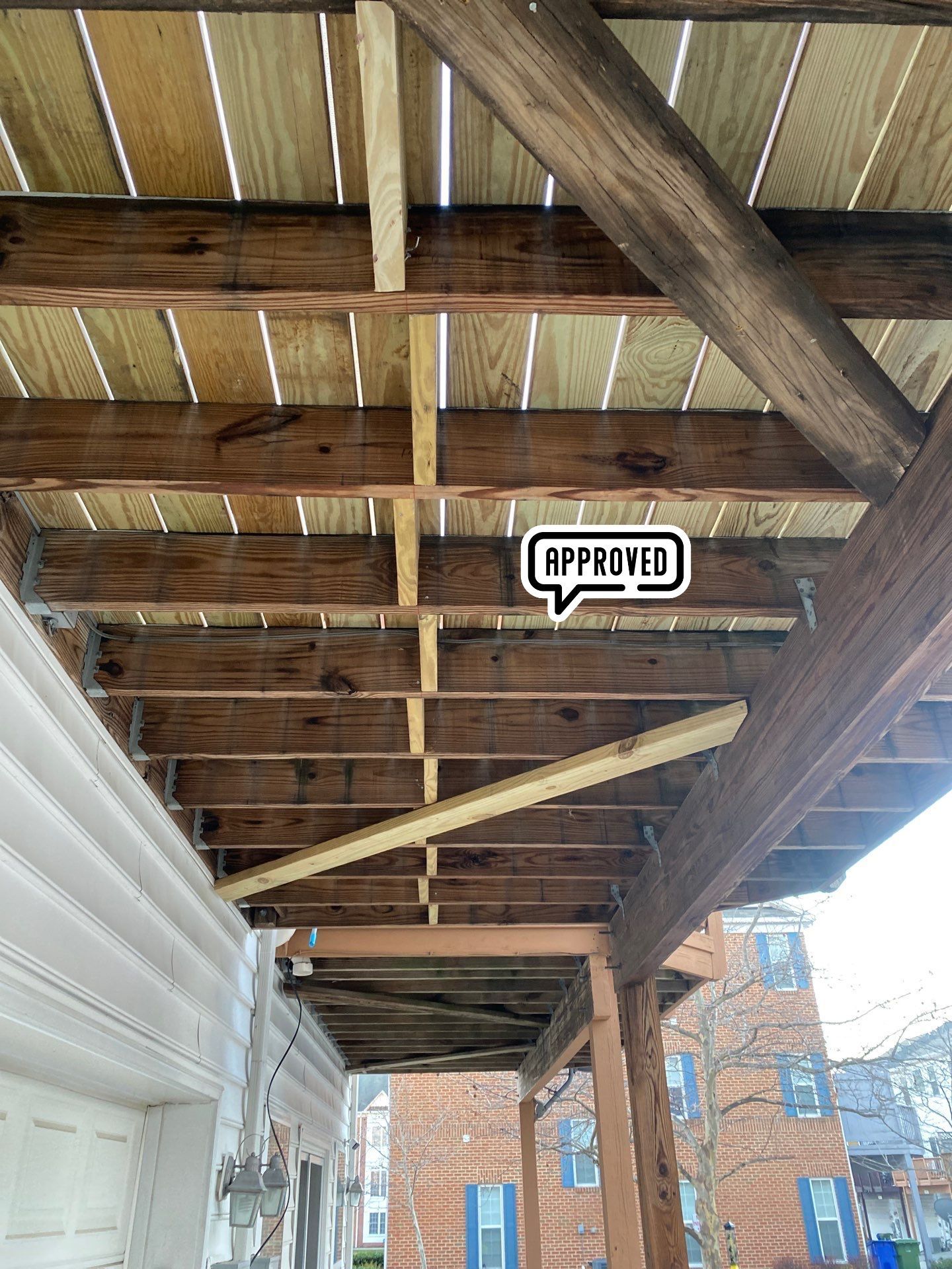 Deck Repair, New steps, New Paint job  by Alpha Design Services