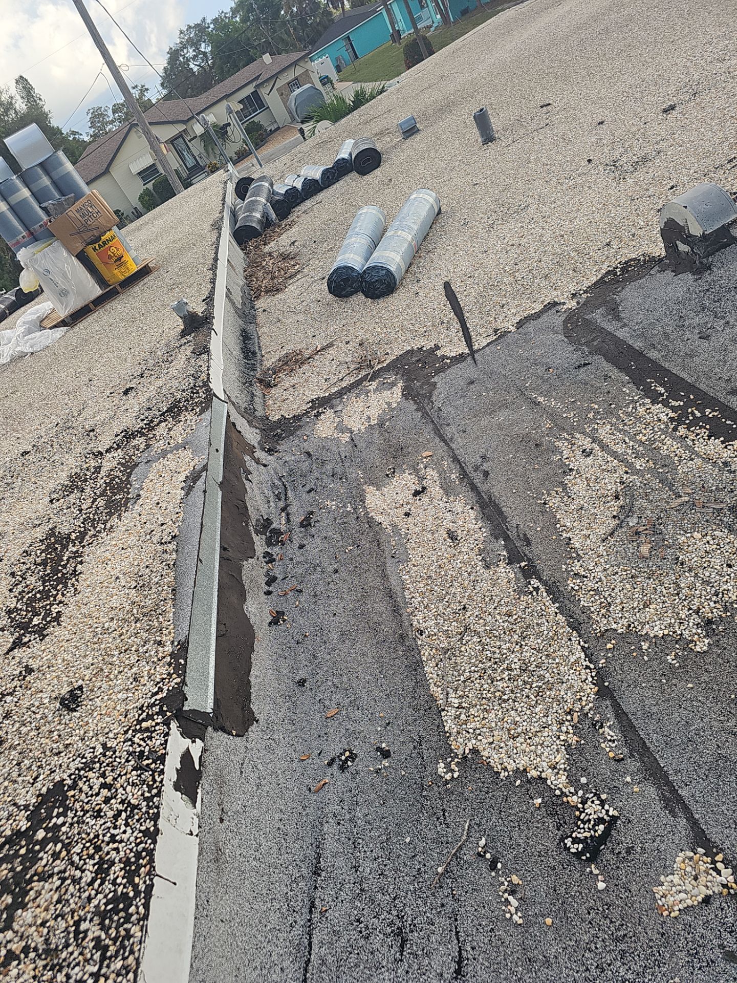 Project in St. Petersburg 33708 by Mitchell Roofing Company LLC 