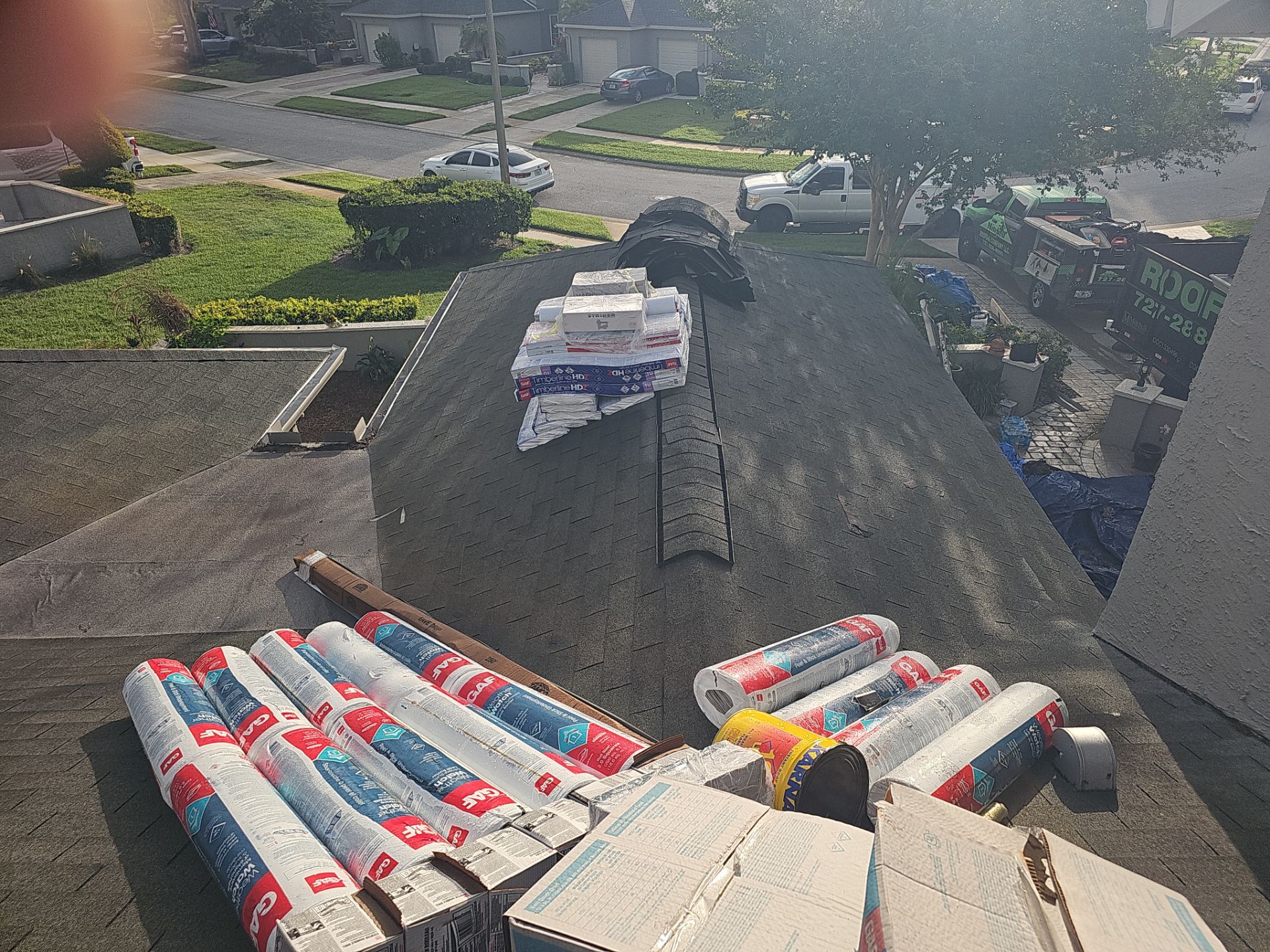Project in Palm Harbor 34684 by Mitchell Roofing Company LLC 