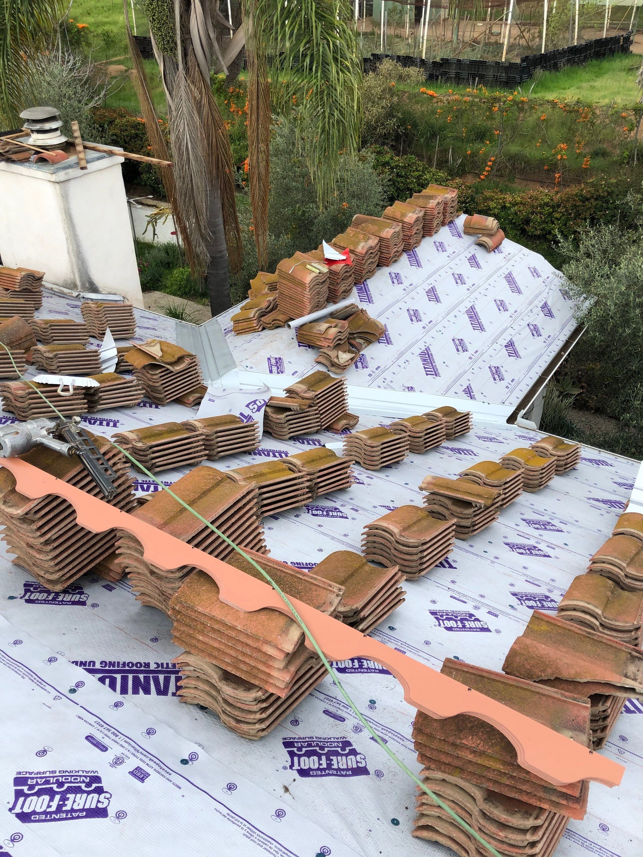 Vista, CA | Large Tile Roof Lift and Lay | Titanium UDL 50 by Zenith Roofing Services