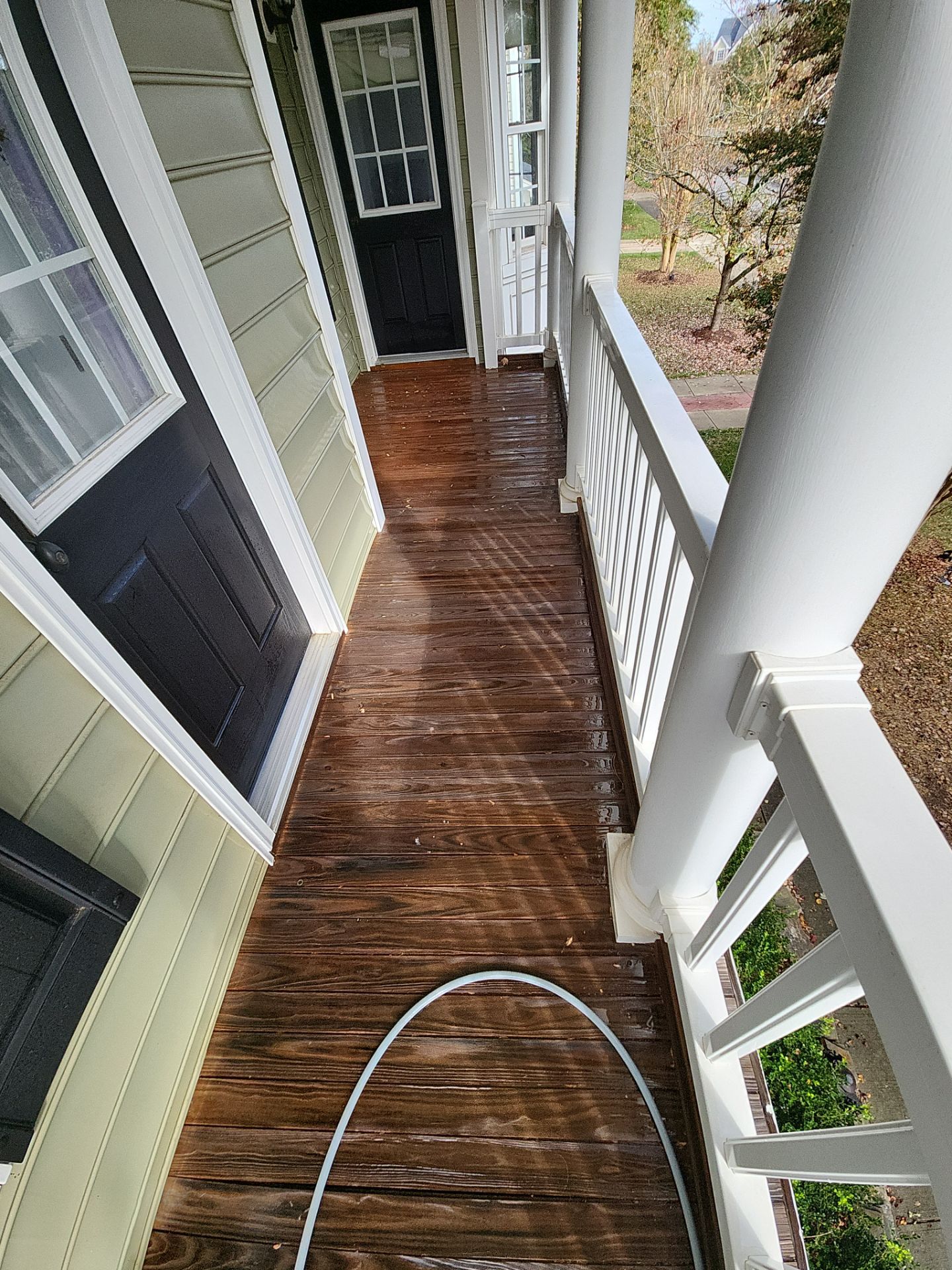 Weathered Deck using Wood Sealant by DuraSeal