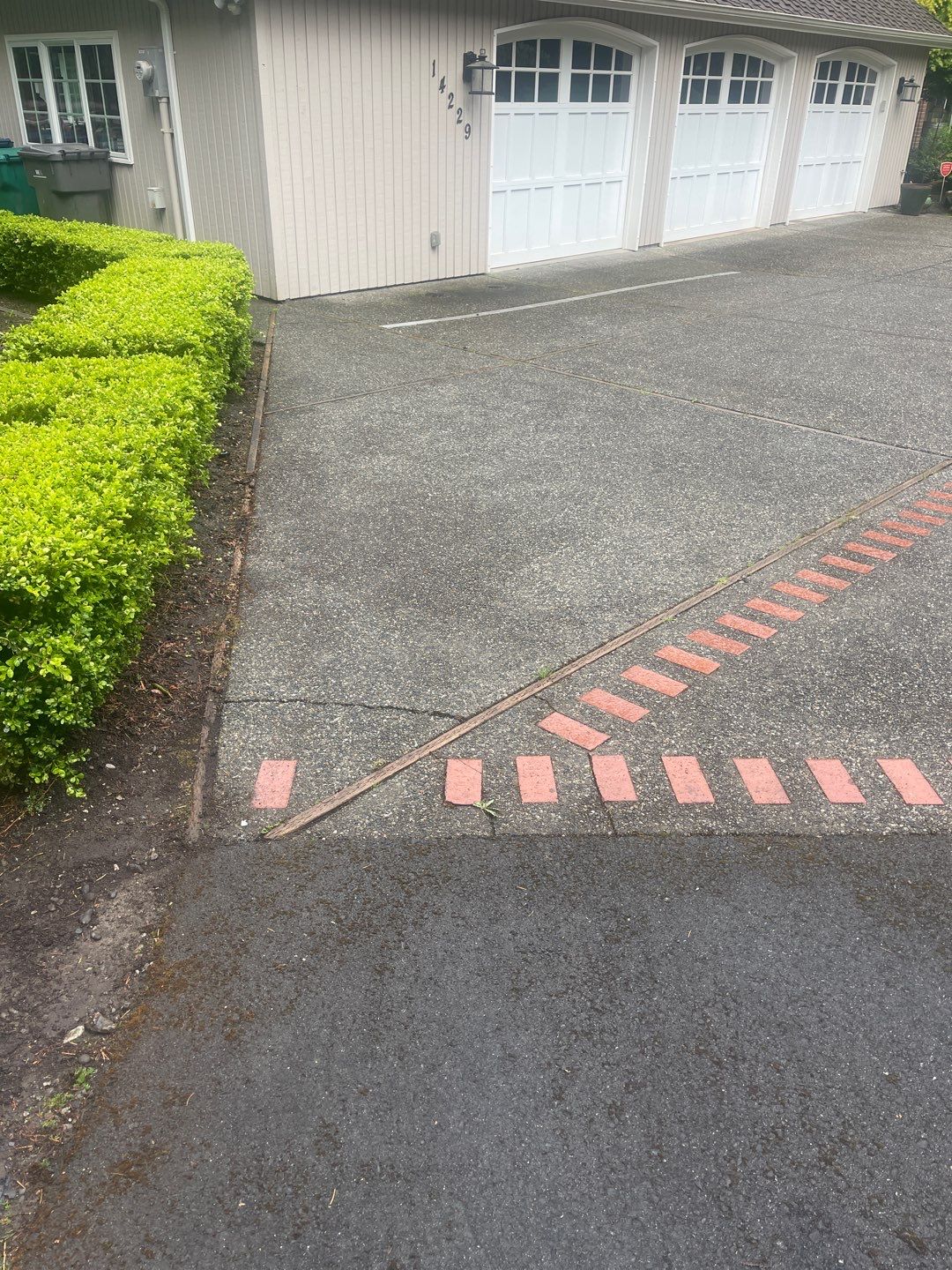 Stamped Concrete Driveway Renovation | Woodinville  by Jireh Asphalt & Concrete Inc 
