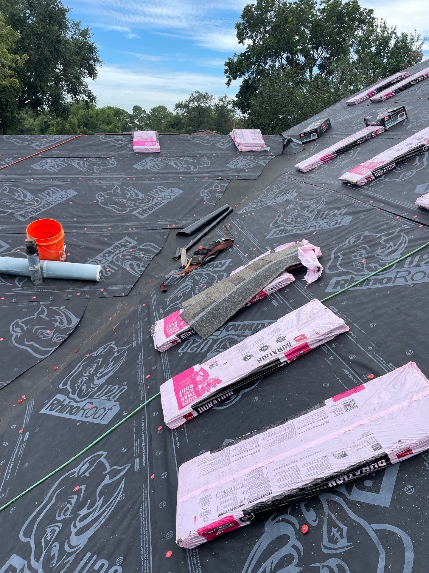 Residential Roofing Repair using Owen's Corning Duration (Lifetime) Shingles by Roof Repair Services LLC