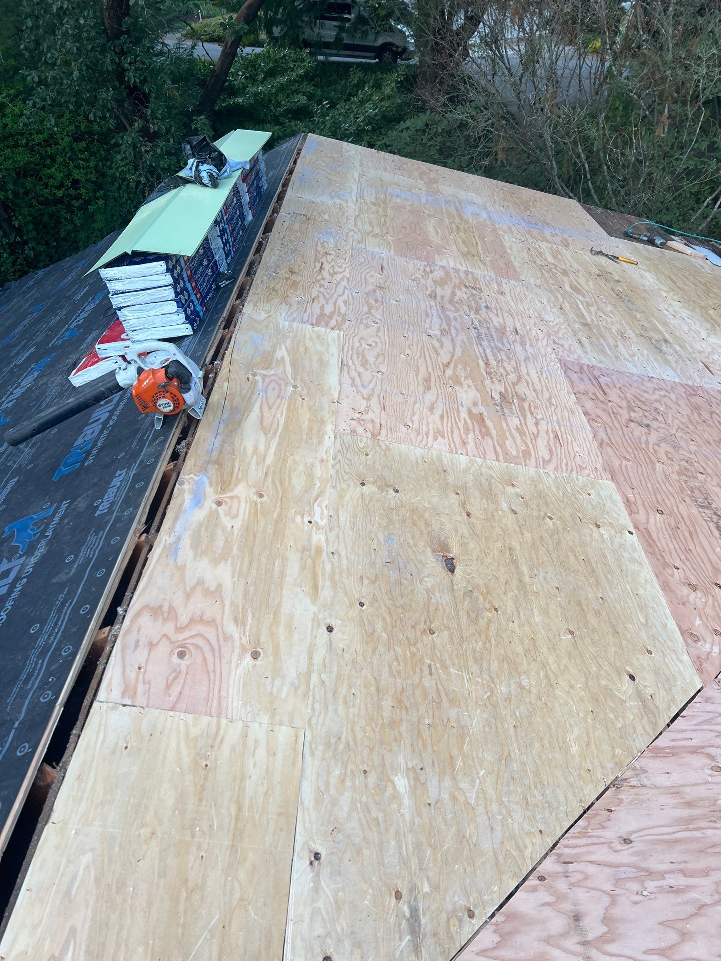 Residential Roofing Installation using GAF HDZ Shingles by Roofing Formula LLC