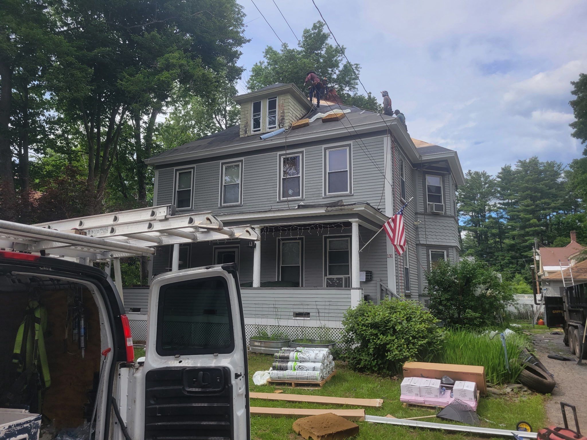 Claremont, NH – Complete Roof Deck Restoration & Owens Corning Roof Installation by Tall pine roofing