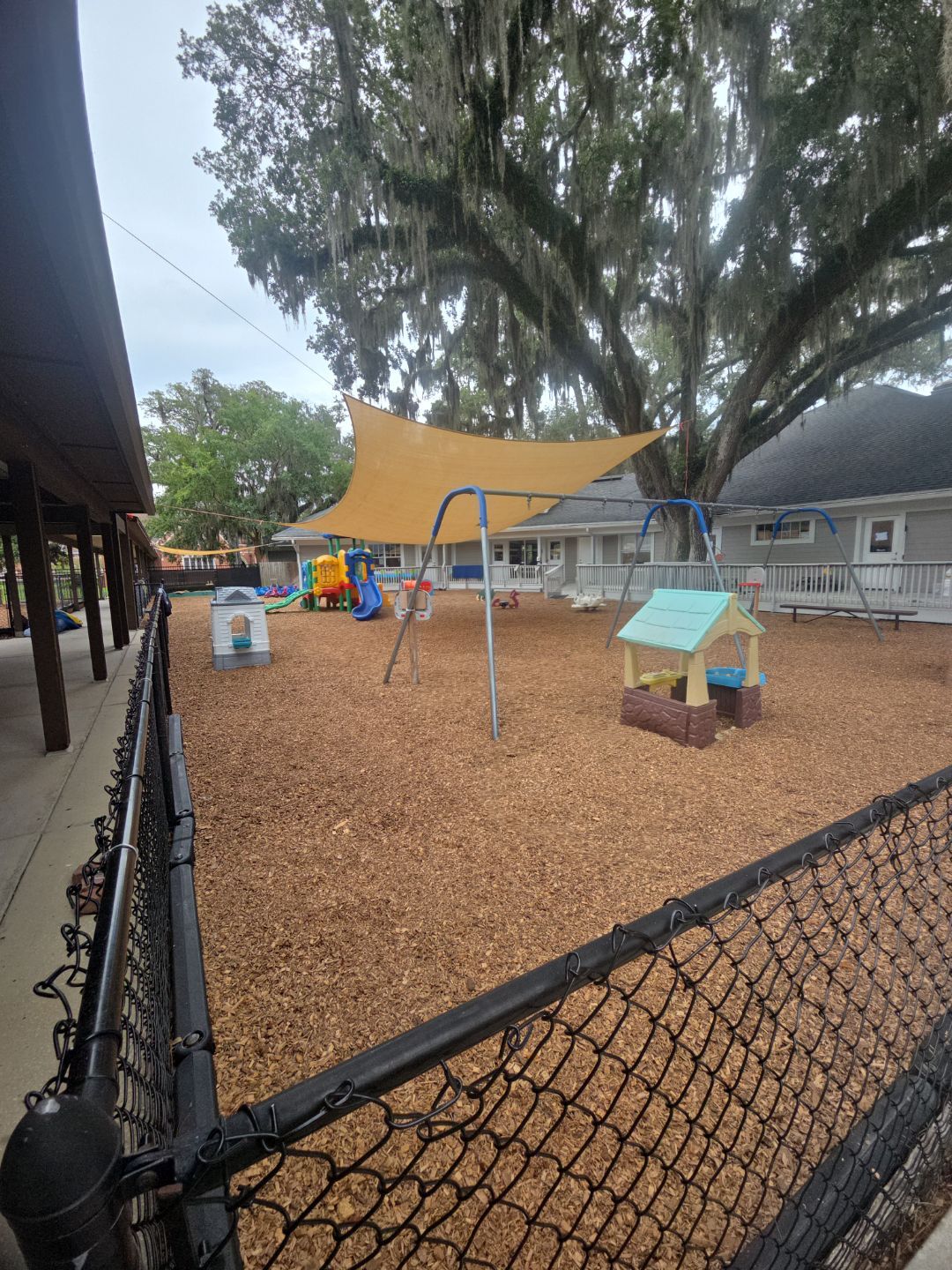 Episcopal - St. Mark's Campus | Playground Mulch Install by ProGreen Services
