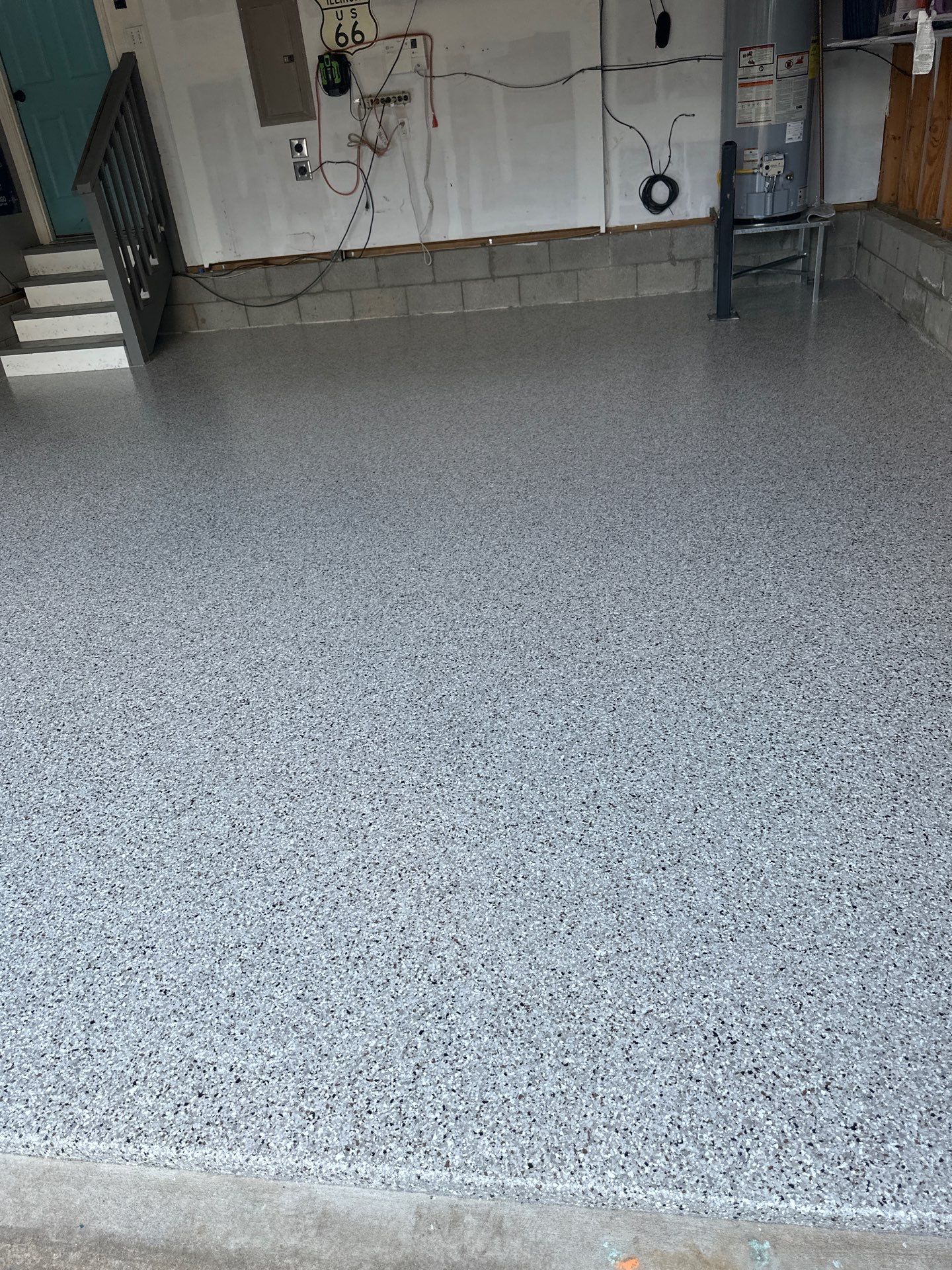 Garage Floor Coating using Coyote by My Garage Floor Guys