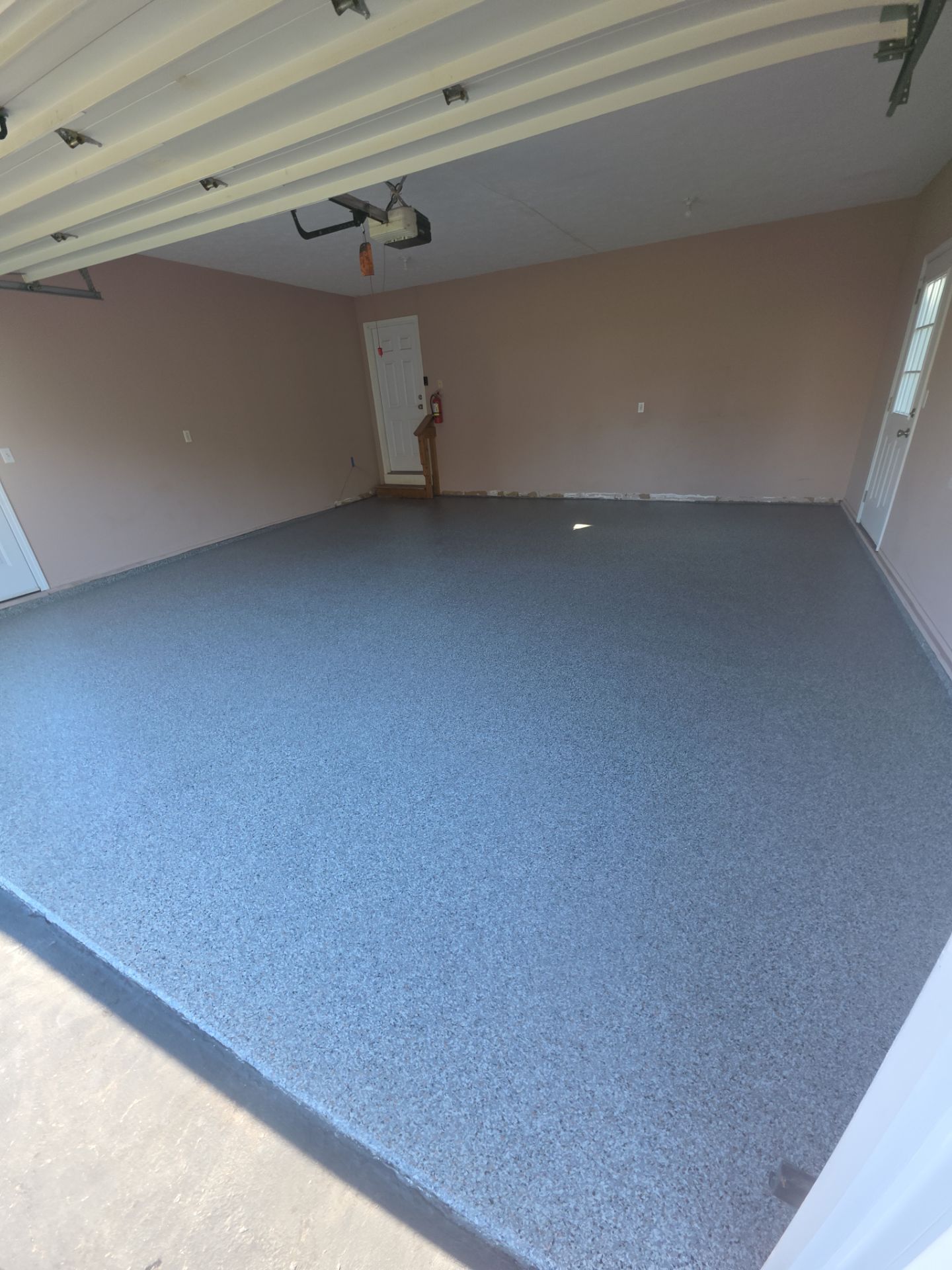 Earth Effects Stardust Garage Coating by NG Masonry & Construction LLC