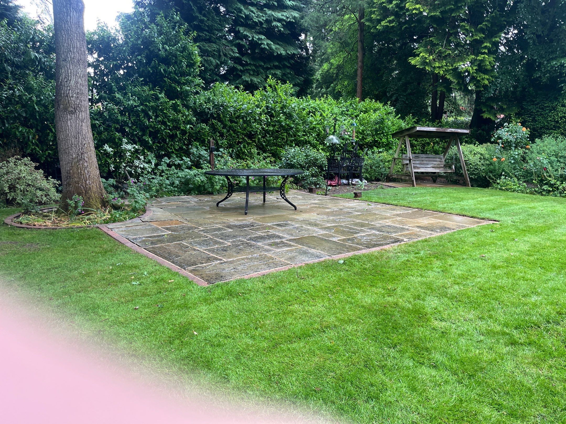 Patio Clean using 18inch Whirlaway FSC by Ges Exterior Cleaning ltd