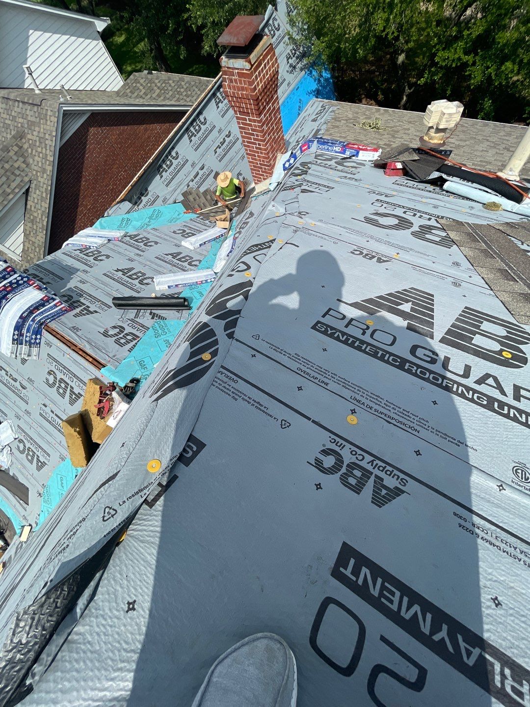 Residential Roof Replacement using GAF shingles by Elite Roofing LLC