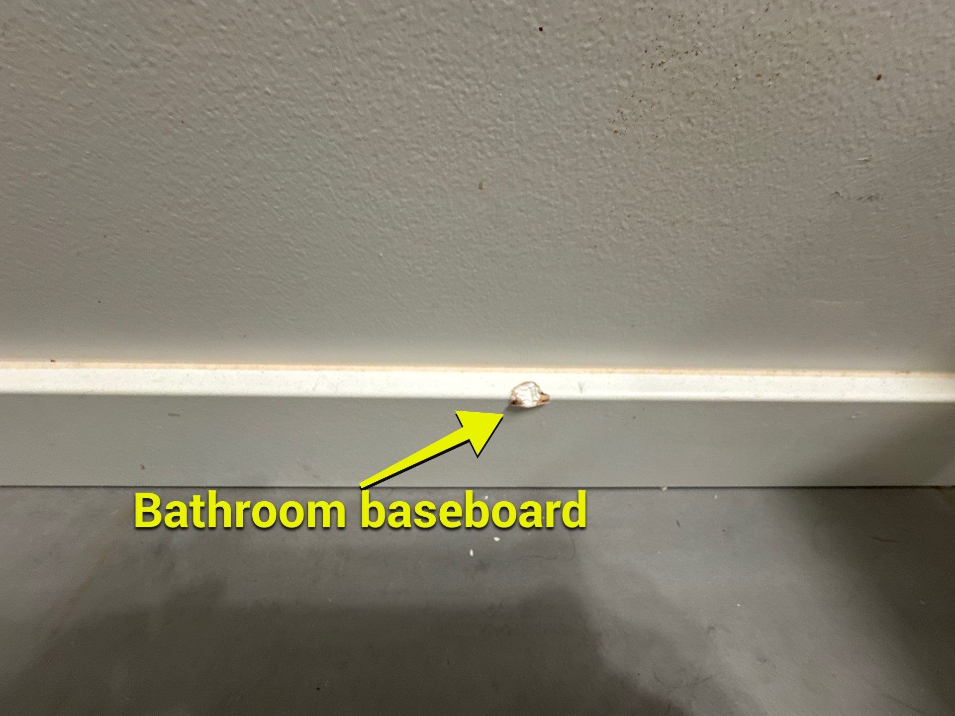 Interior painting, baseboard repair, and drywall install by Gordon Painting