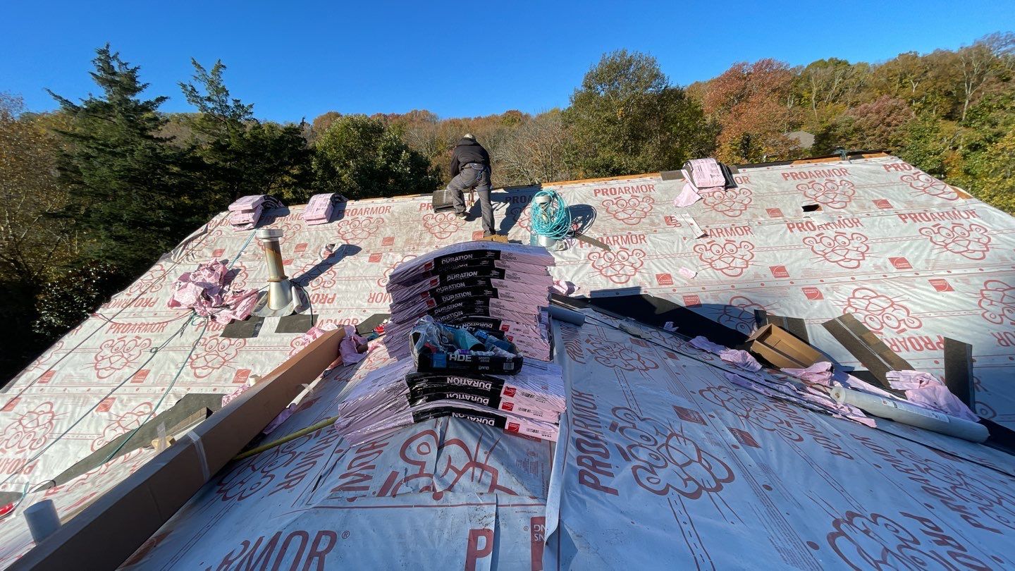 Residential Roofing Installation using Owens Corning Duration Shingles Roofing System by Undersun Roofing 