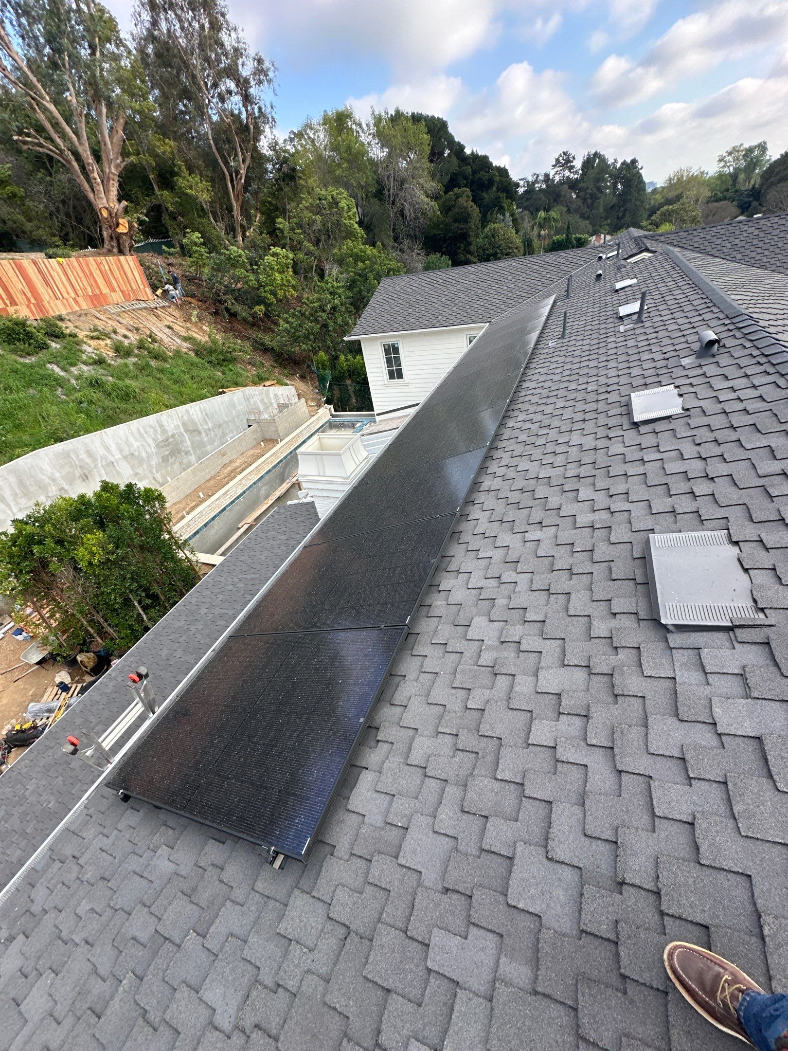 Enphase Solar System and CertainTeed Roof Installation in Los Angeles by AWS Solar