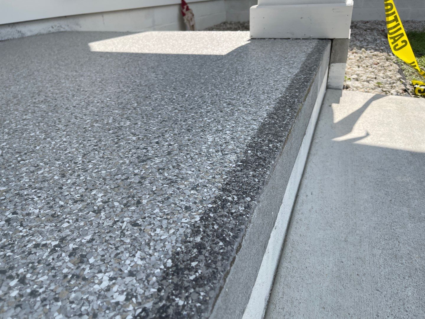 Porches Project in Lake Butler, FL in Mount Everest by Cross Creek Concrete Coatings