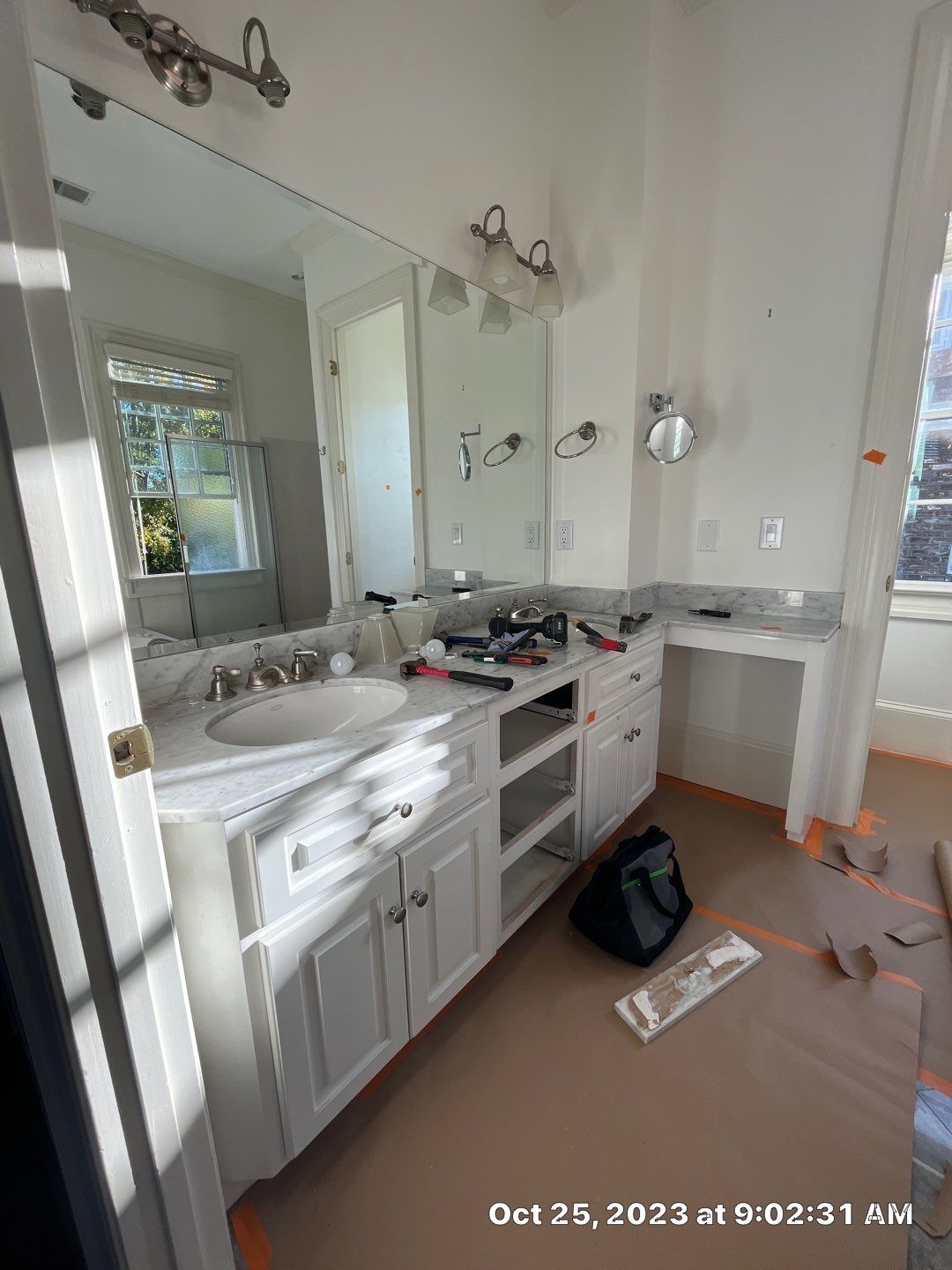 Geaux2Guy Creates a Spa-Like Master Bathroom Retreat in Columbia, SC by Thompson Industrial