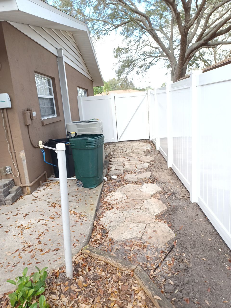 Sarasota, FL 6ft. White Vinyl Privacy Fence by Asap fence and gates, LLC