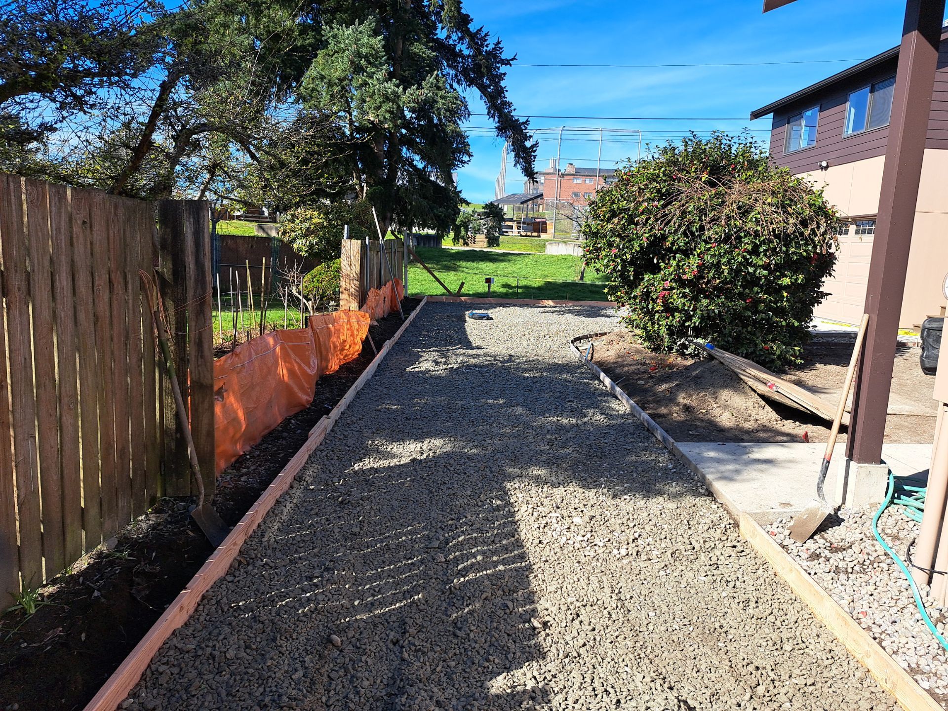 Ron | Pervious Concrete Driveway  by Jireh Asphalt & Concrete Inc 
