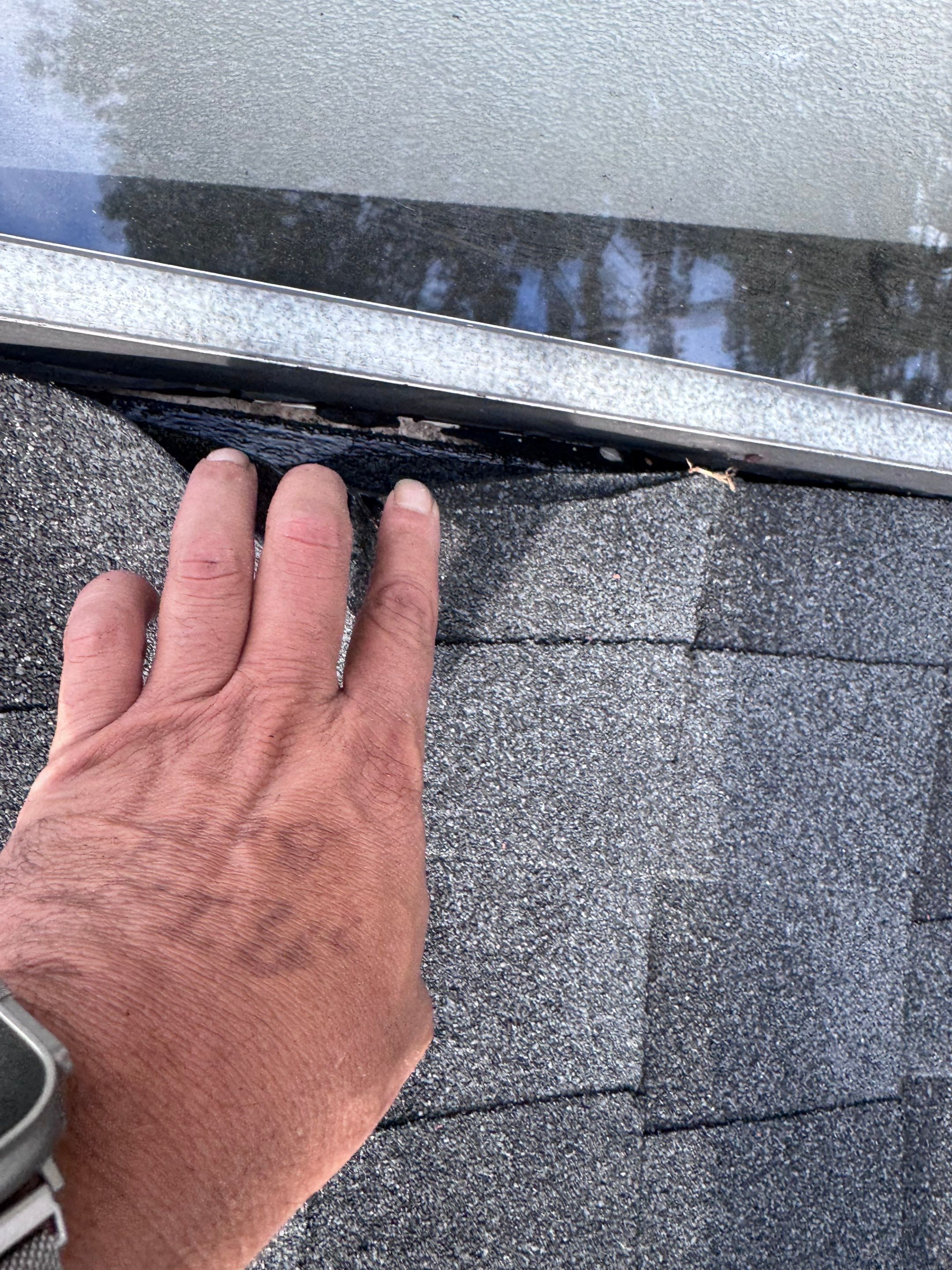 Architectural Shingle Roof Replacement with New Skylights in Woodstock by Mosaic Roofing Company