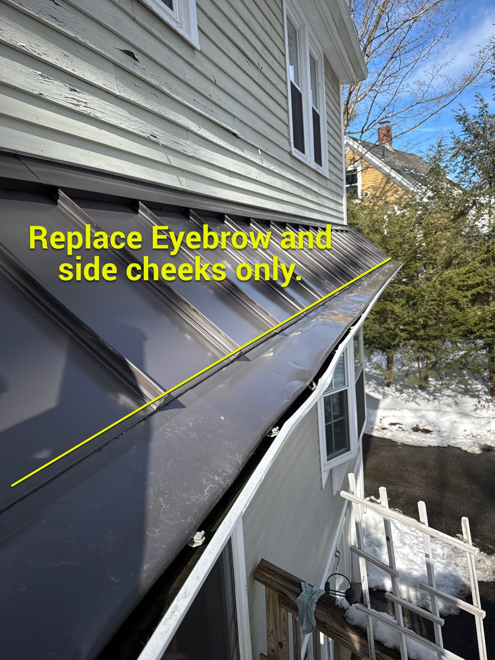 Metal Roof Leak Repair in Newfields, NH (Standing Seam Roof Fix Without Replacement) by Compass exteriors