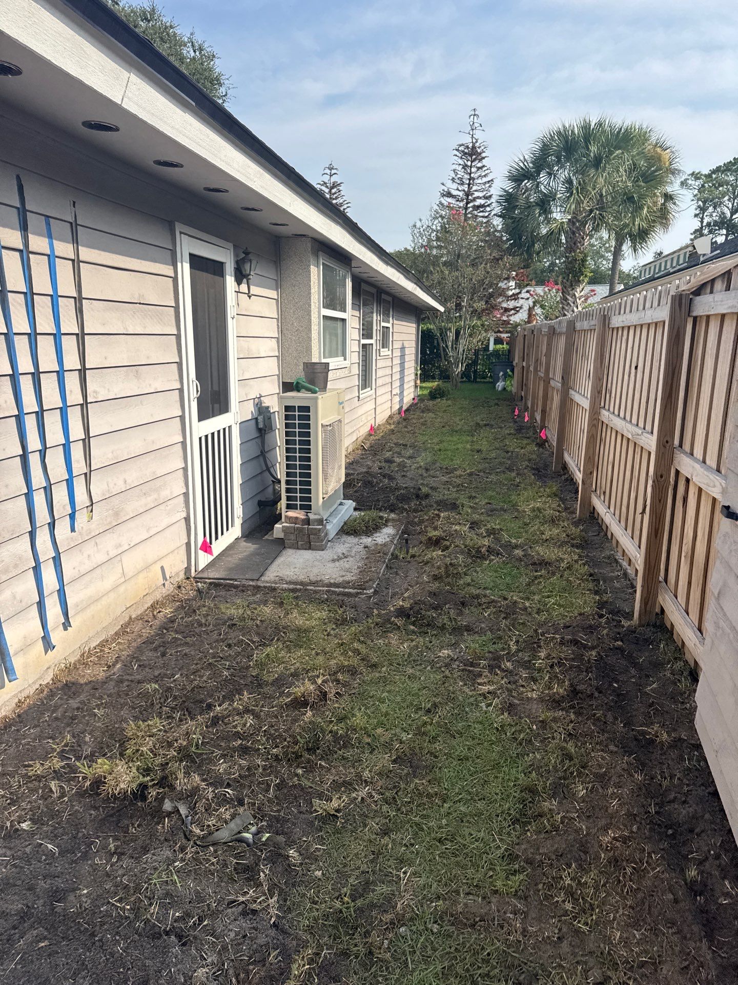 Residential | Sod Removal and Shell Installation by ProGreen Services