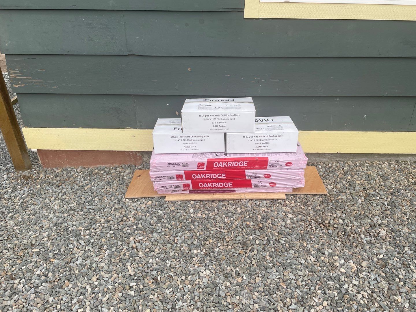 Residential Roofing Installation using OC Oakridge shingles for Gazebo by Top Notch Roofing Inc