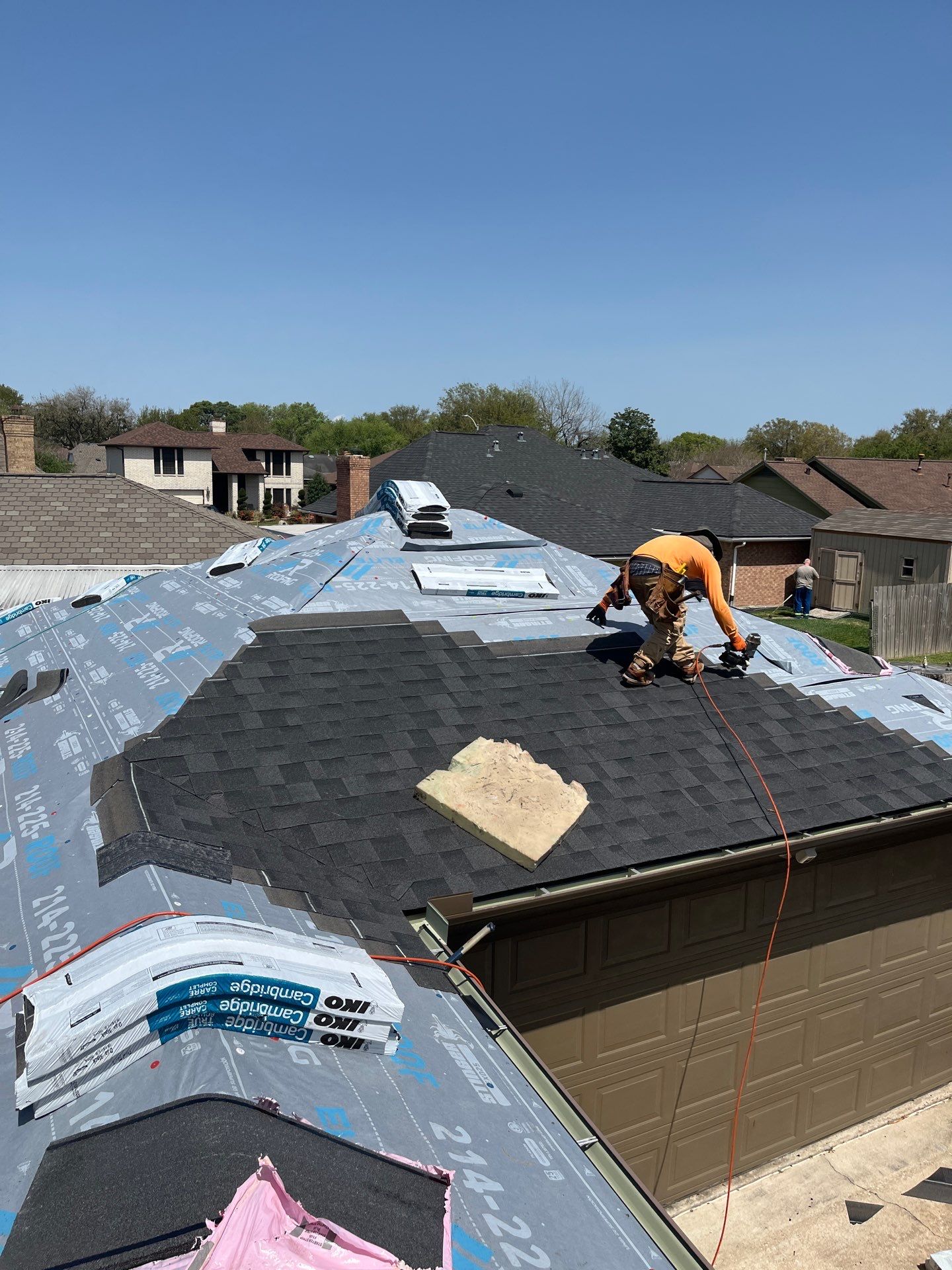 Residential Roof Replacement using IKO Cambridge Lifetime Shingle by Elite Roofing LLC