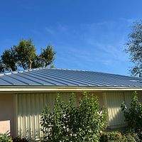 24ga 1" Nail-Strip Mill Finish by Total Roofing System The Metal Roof Experts