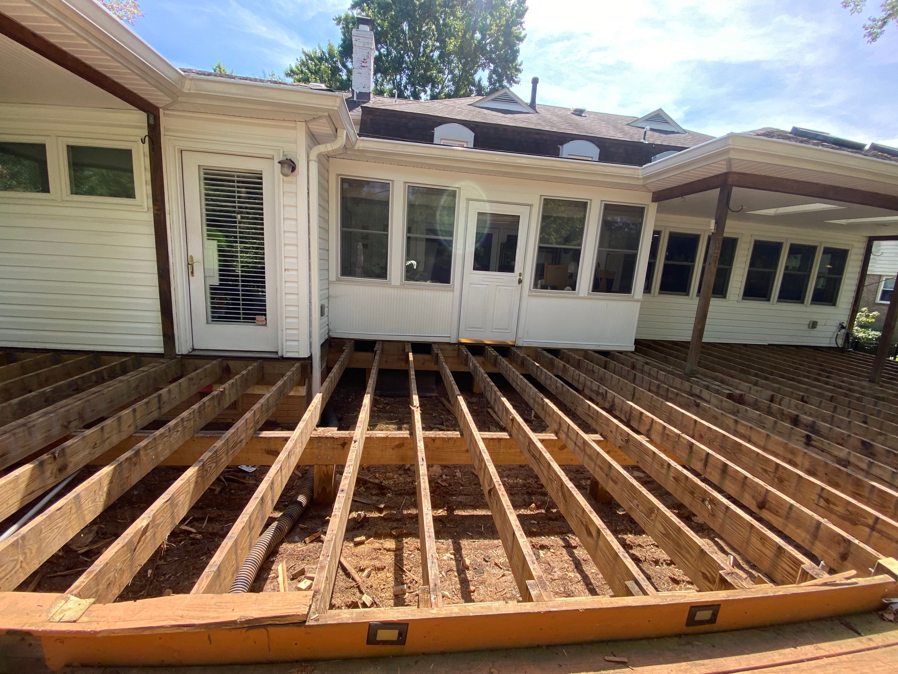 Deck Transformation using Timbertech & Azek by The Smet Companies, LLC