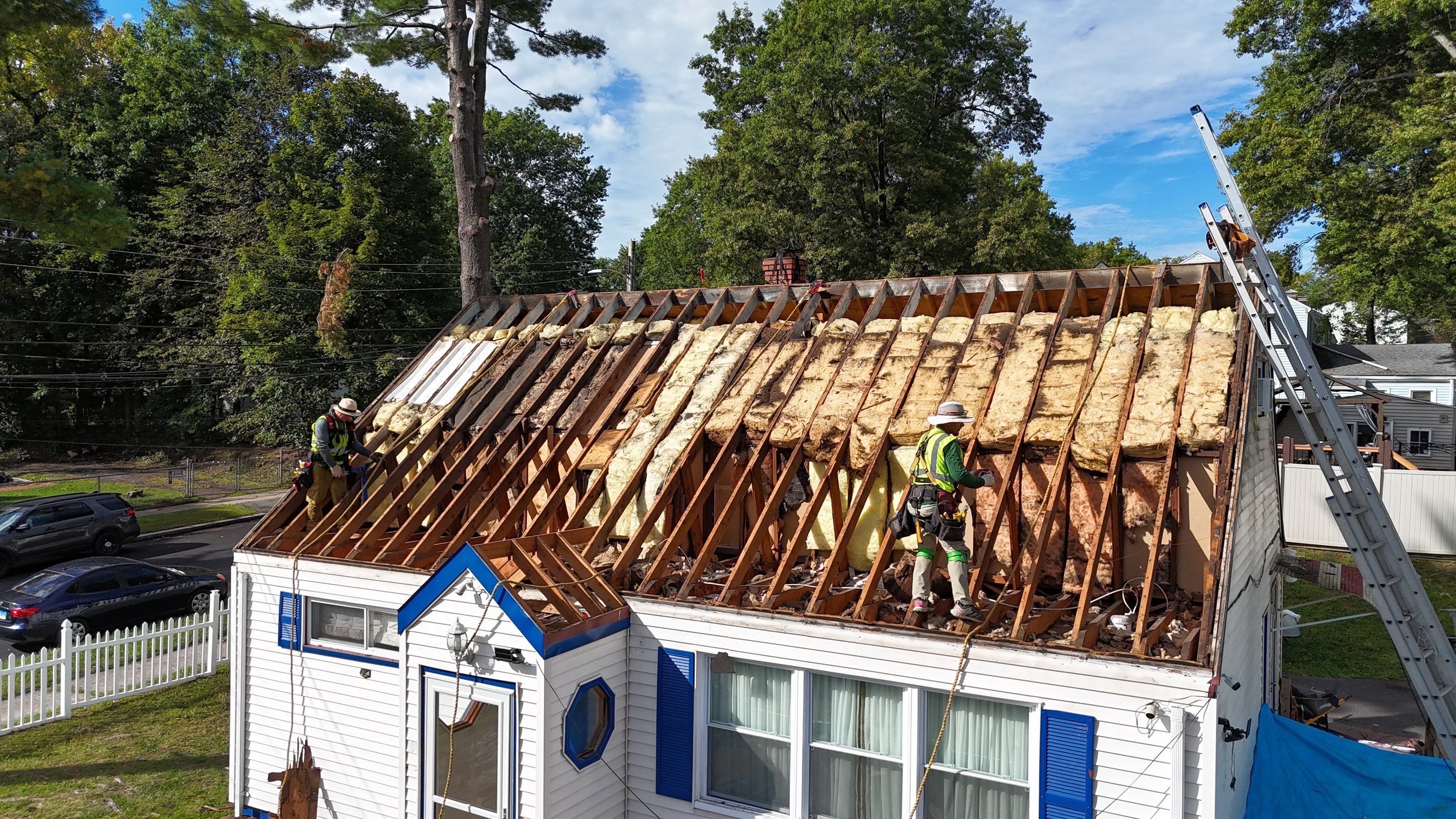 Owens Corning Duration: Harbor Blue in Hartford by Golden Shield Roofing