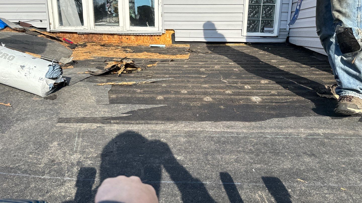 Roof Replacement using CertainTeed Landmark Moire Black by 180 Contractors