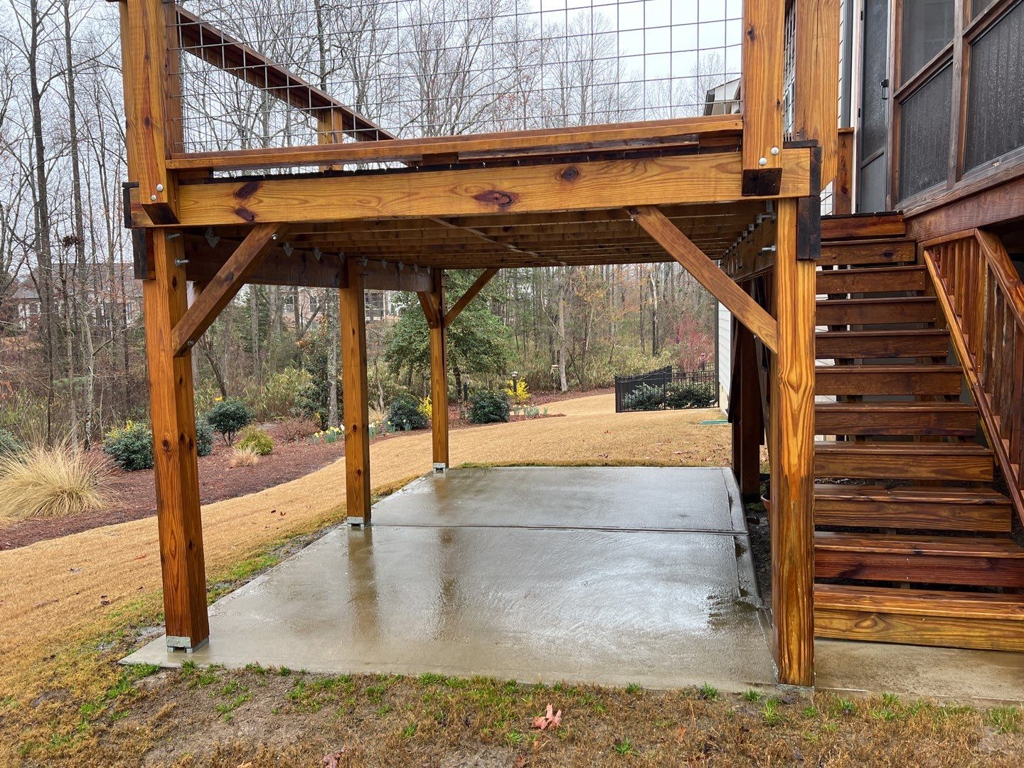 Screened Porch using Wood Sealant by DuraSeal
