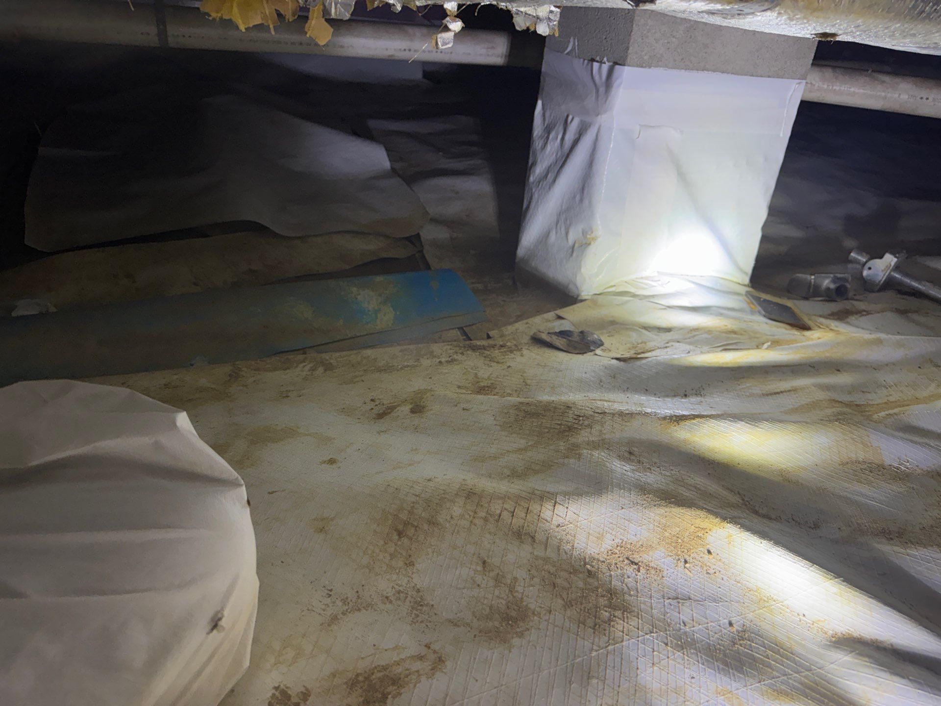 Project in Williamsburg by Patriot Crawl Space Repairs