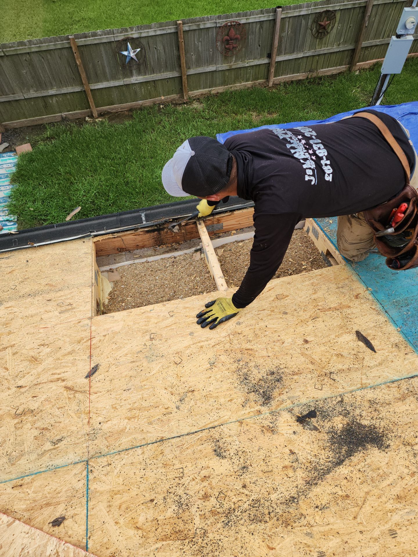 Residential Roofing Installation using Owen's Corning Duration (Lifetime) Shingles by Roof Repair Company