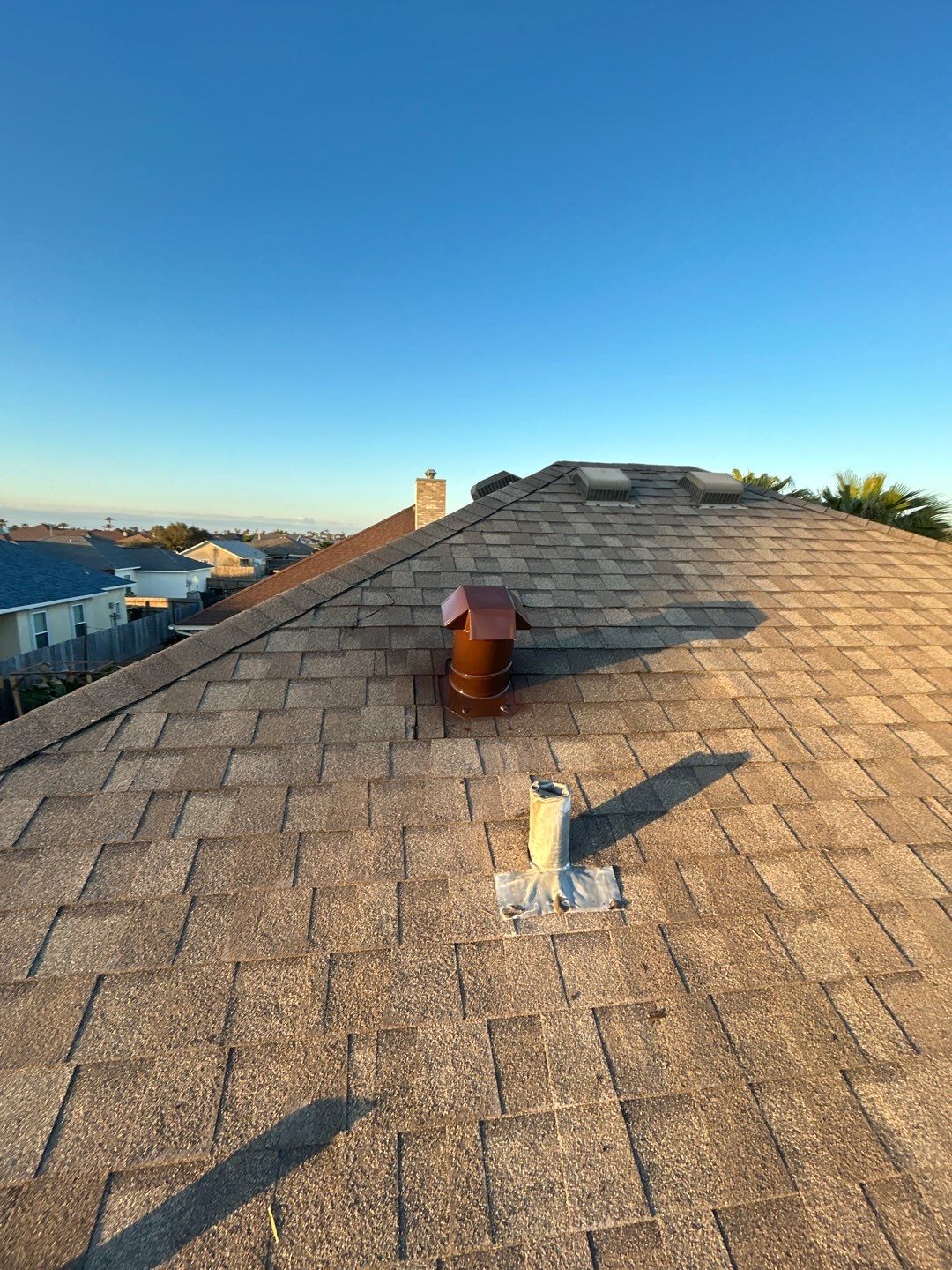 Residential Roofing Repair using Attic Vents by Lighthouse Roofing