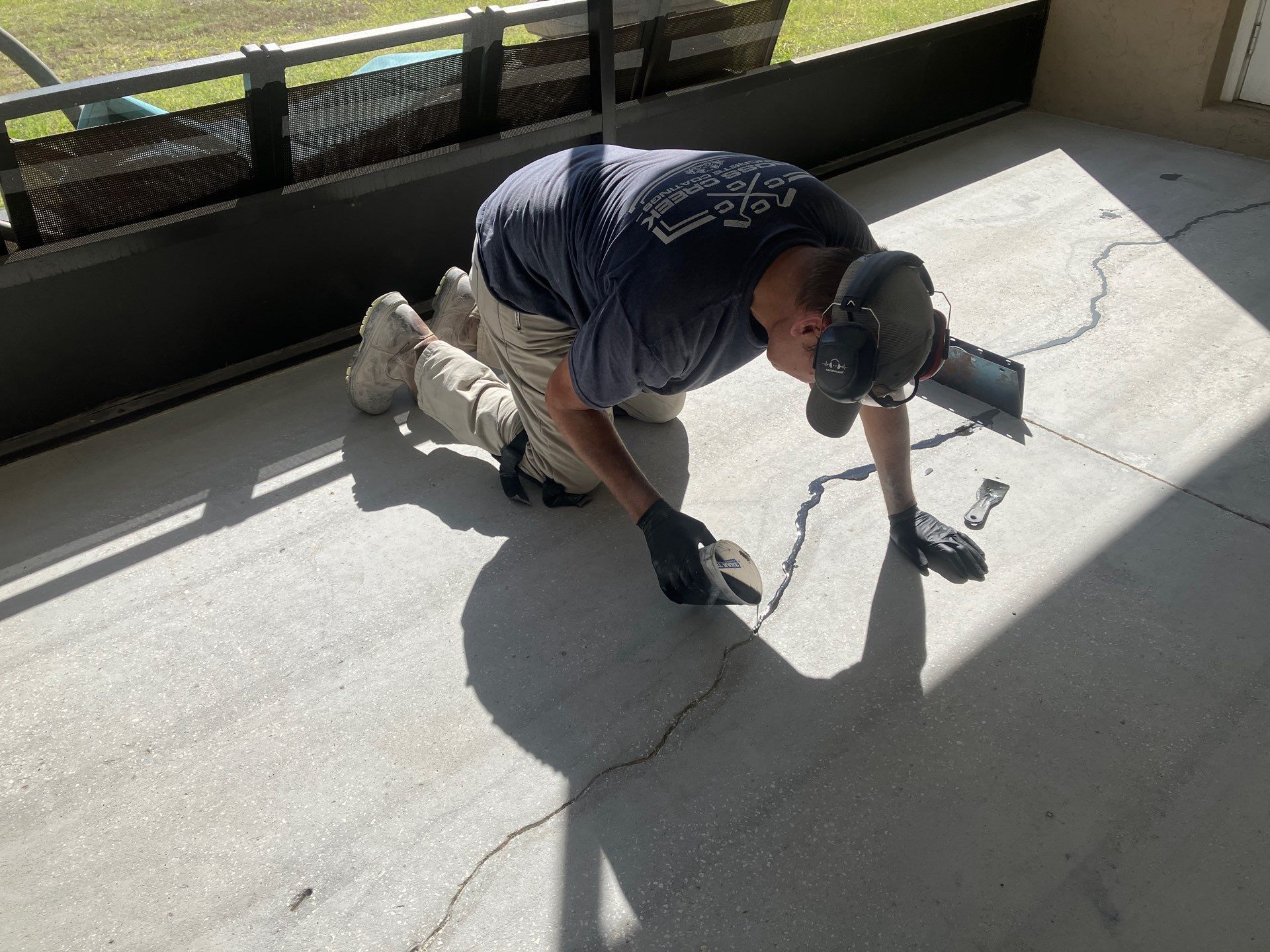 Porches in Driftwood by Cross Creek Concrete Coatings