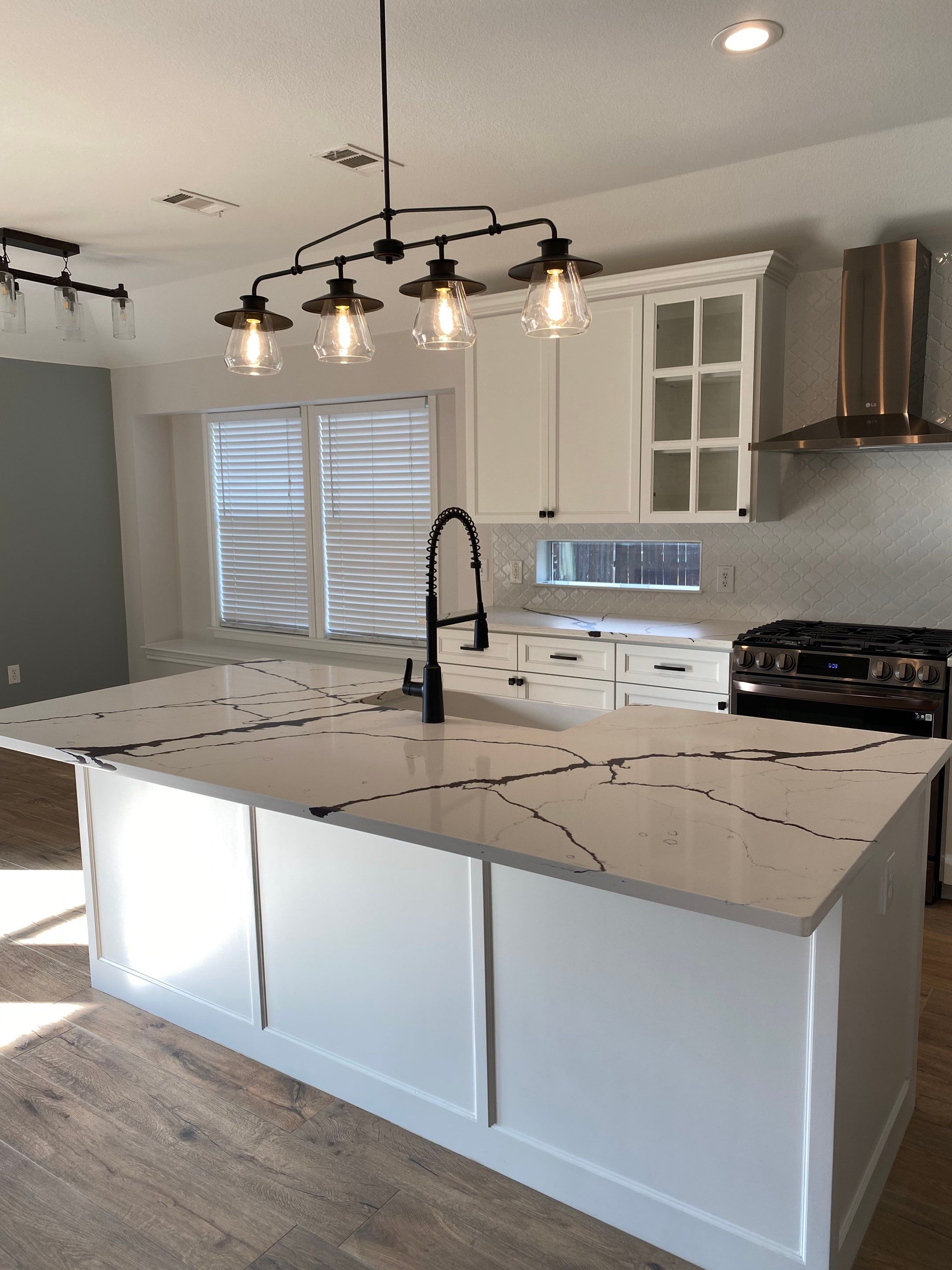 Custom cabinetry Kitchen Remodel by SLM General Contractors & Roofing