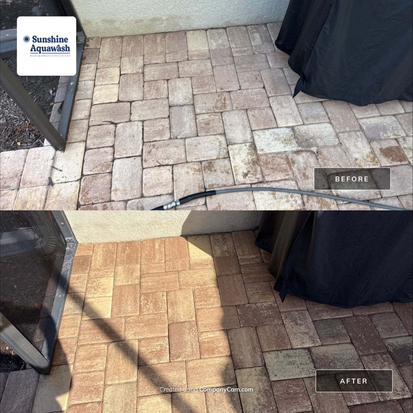 Paver Pool Deck, Driveway & Concrete Tile Roof Cleaning in River Strand, Bradenton, FL | Sunshine AquaWash by Sunshine AquaWash