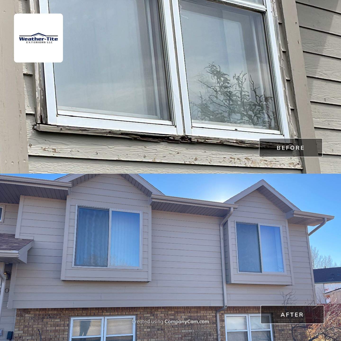 Is that the same house??? by Weather-Tite Exteriors LLC