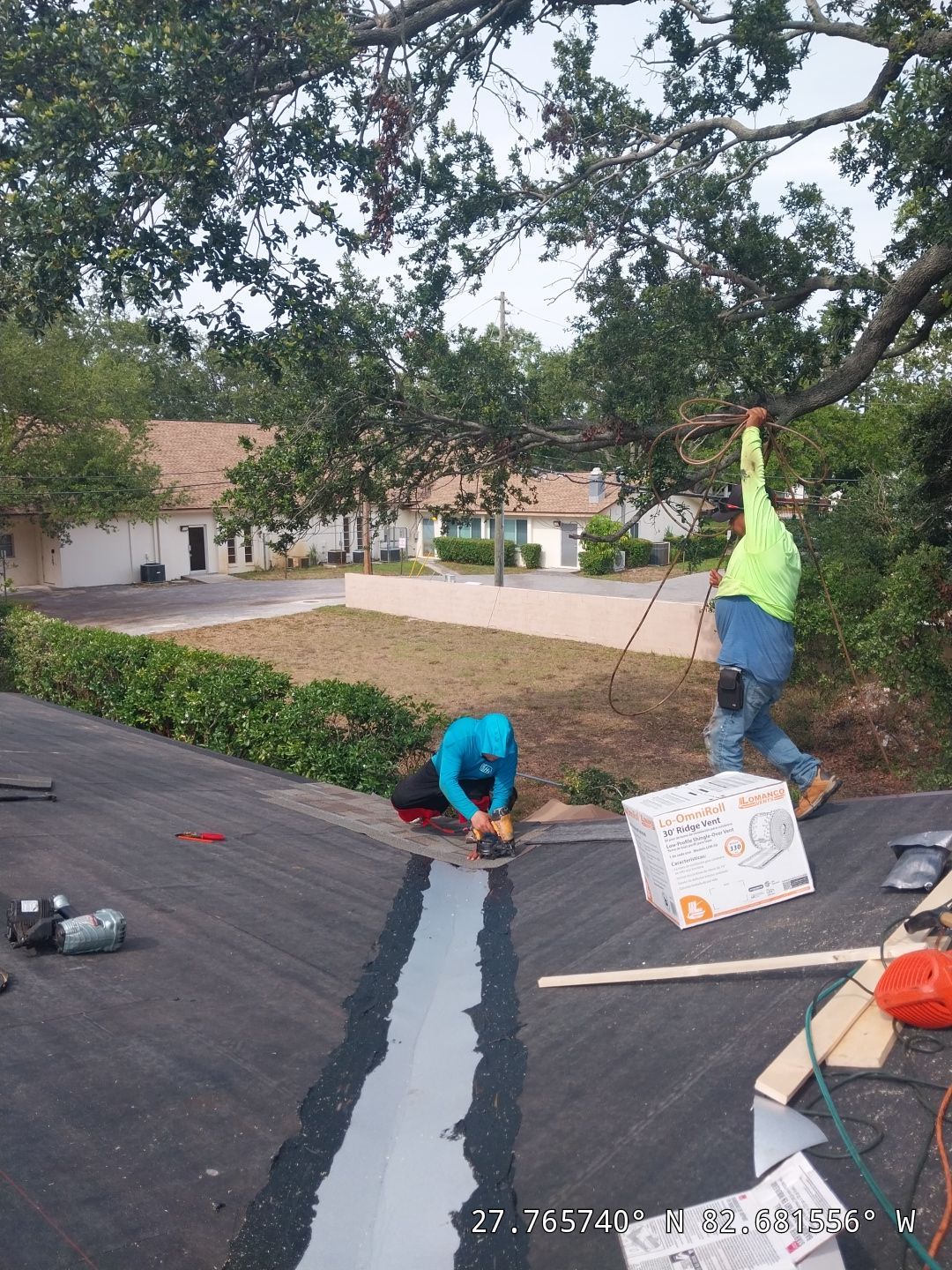 Project in St. Petersburg 33711 by Mitchell Roofing Company LLC 