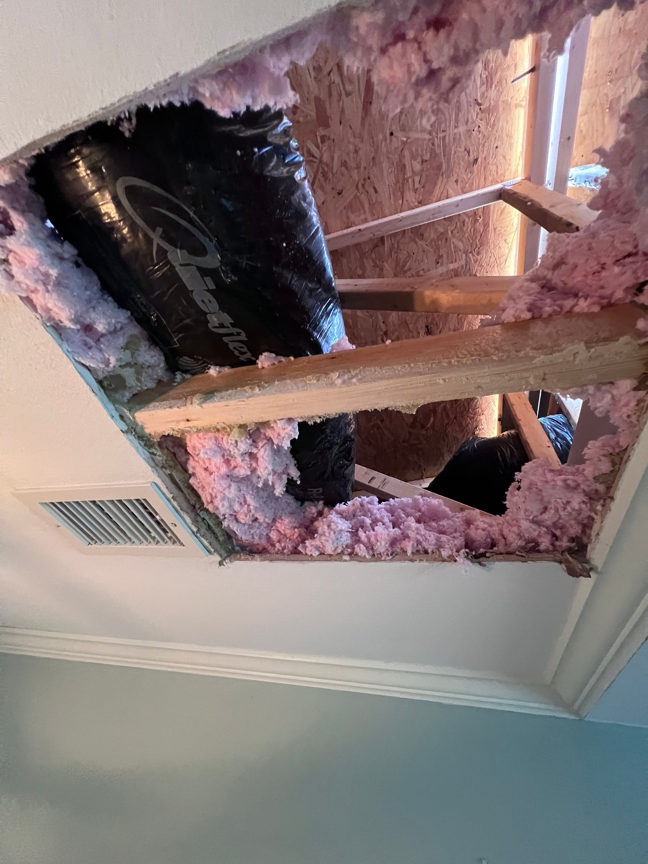 Hail Damage using Owen's Corning Duration (Lifetime) Shingles by Roof Repair Company