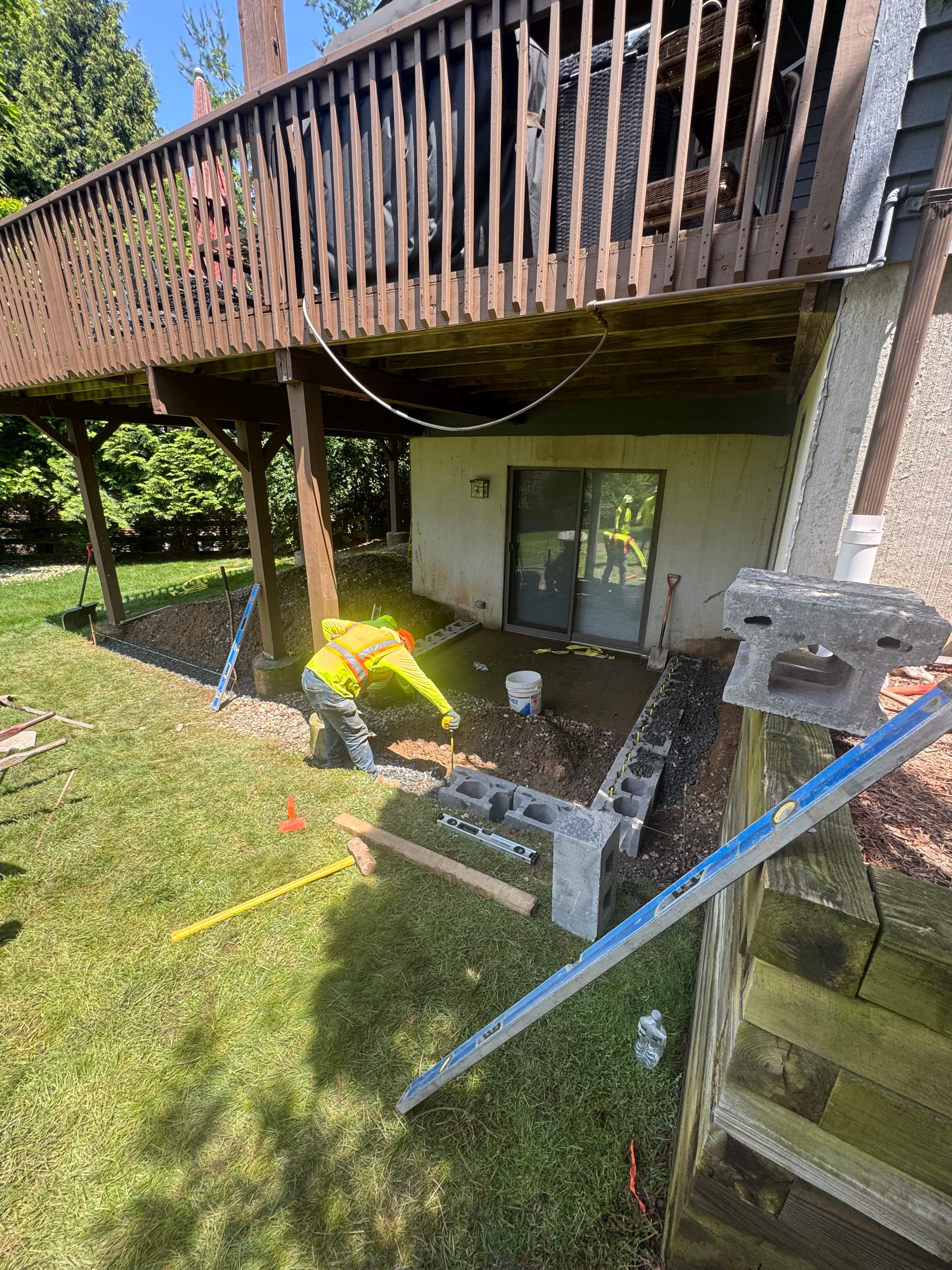 Railroad Tie Wall Replacements by High Sierra Landscape Contractors Inc.