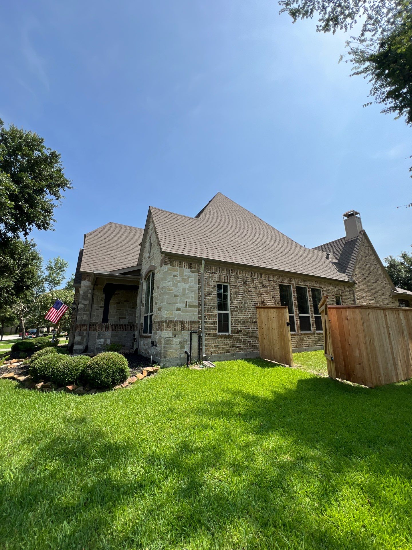 Hail Damage using Owen's Corning Duration (Lifetime) Shingles by Roof Repair Company